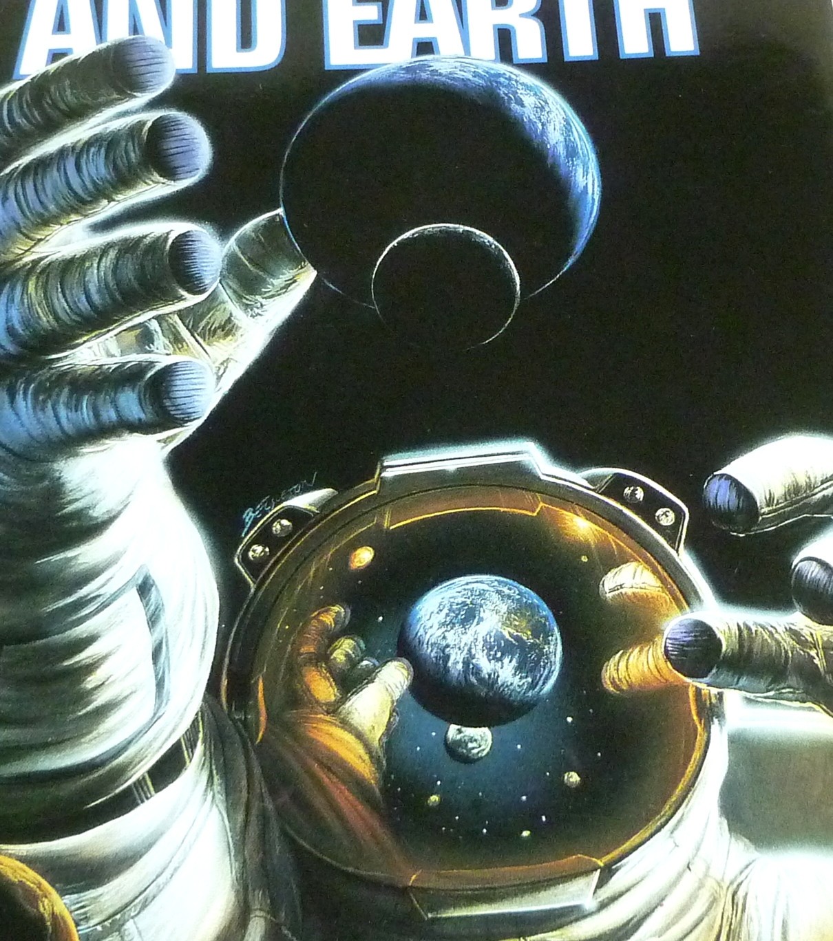 Isaac Asimov – Foundation and Earth (1986) Doubleday Hardcover – Bob Eggleton