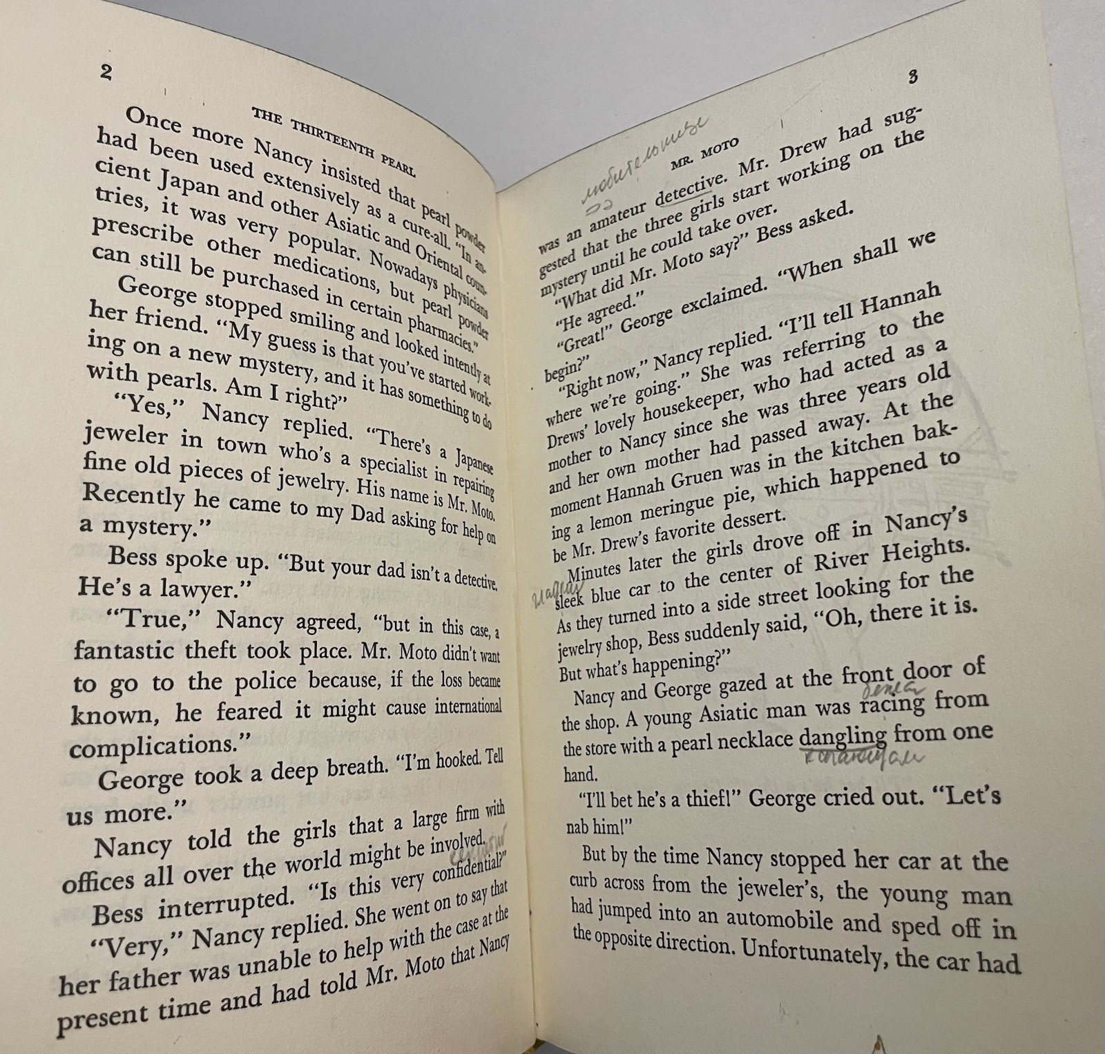 The Thirteenth Pearl #56 Nancy Drew Mystery Stories Carolyn Keene