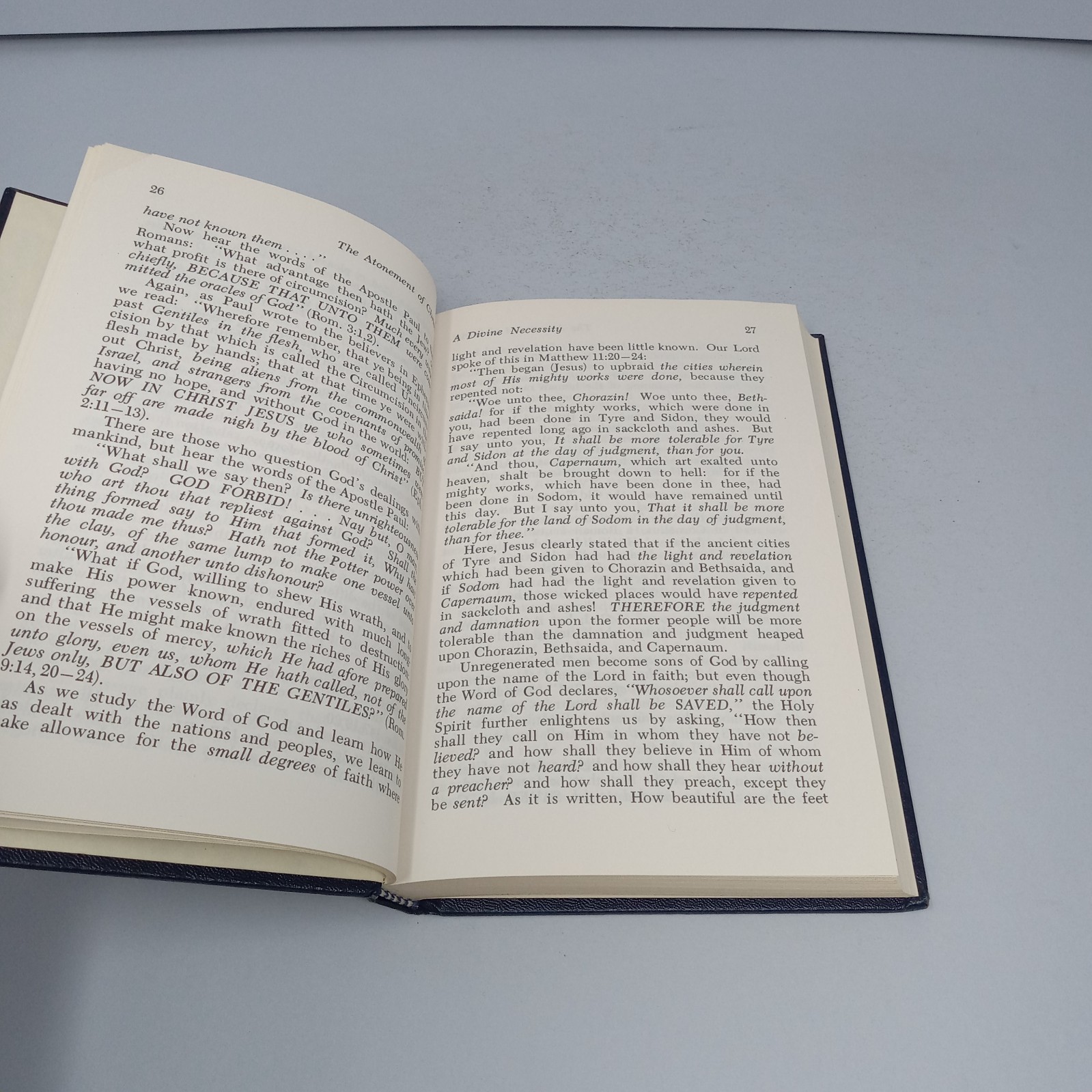 The Atonement of Christ 1968 The Gospel Hour, Inc. Hardcover by Oliver B. Greene
