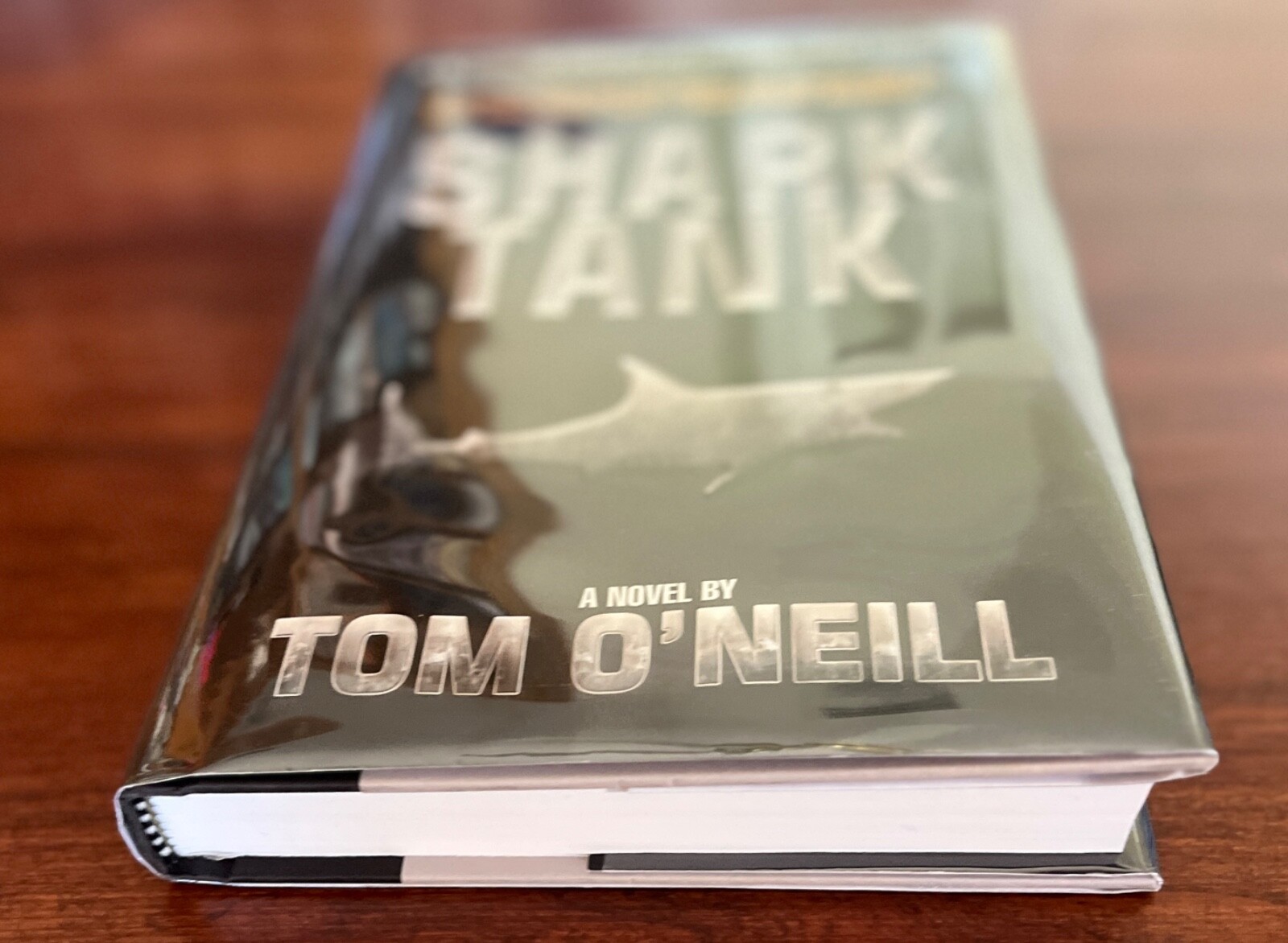 Shark Tank by Tom O’Neill SIGNED Hardcover 1st Edition Book Brand New