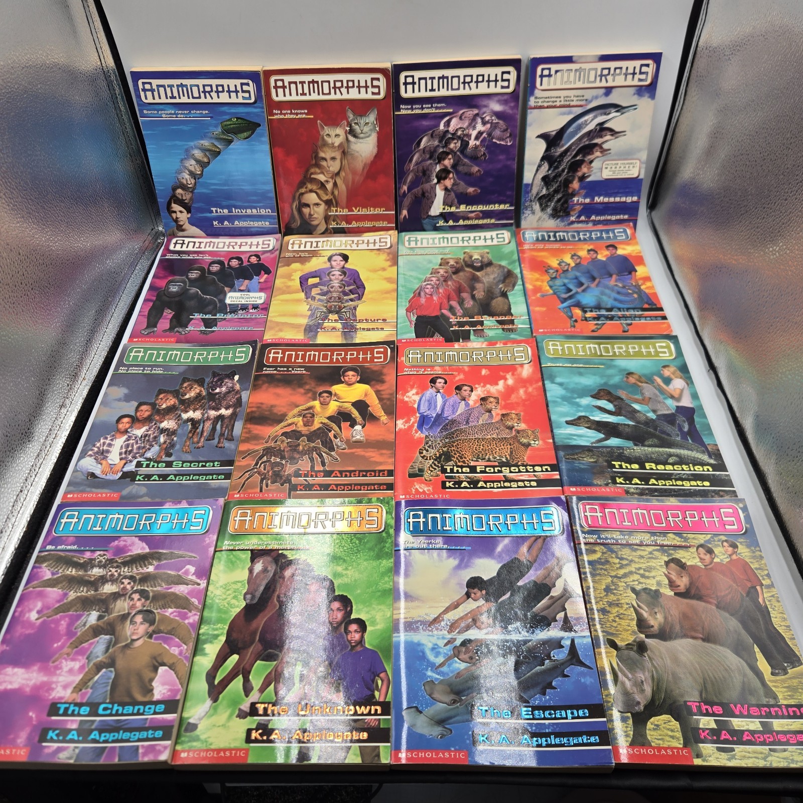 Vintage Animorphs Books lot of 20 by KA Applegate paperback 90s 1-18, 20,21