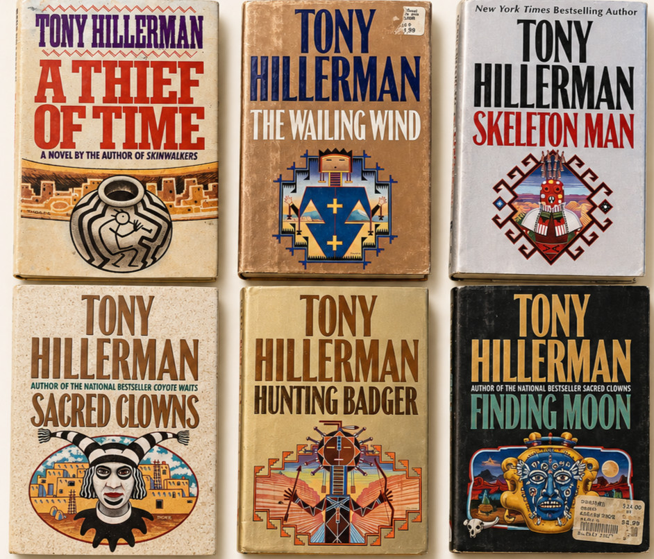Tony Hillerman Hardcover Books You Choose Book Leaphorn Chee Mystery Thriller