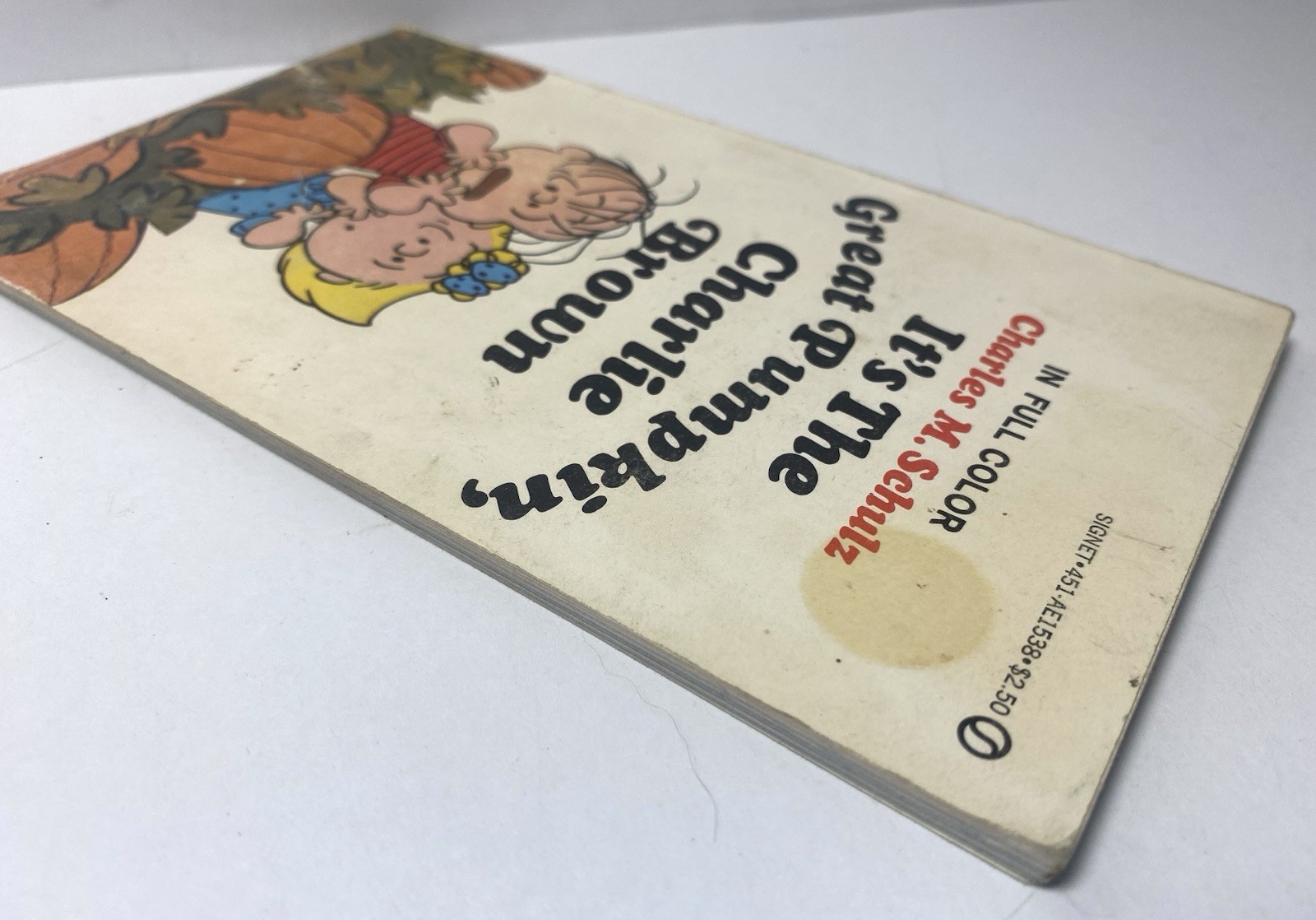 It’s The Great Pumpkin Charlie Brown Schulz 1968 Peanuts Snoopy 1st Signet Ed.