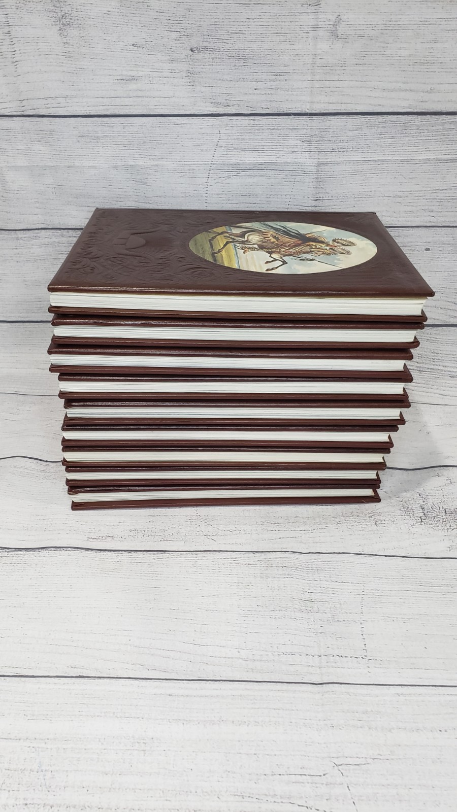 Time Life Books The Old West Series Set of 9 Hardcover 1974 Embossed Cover