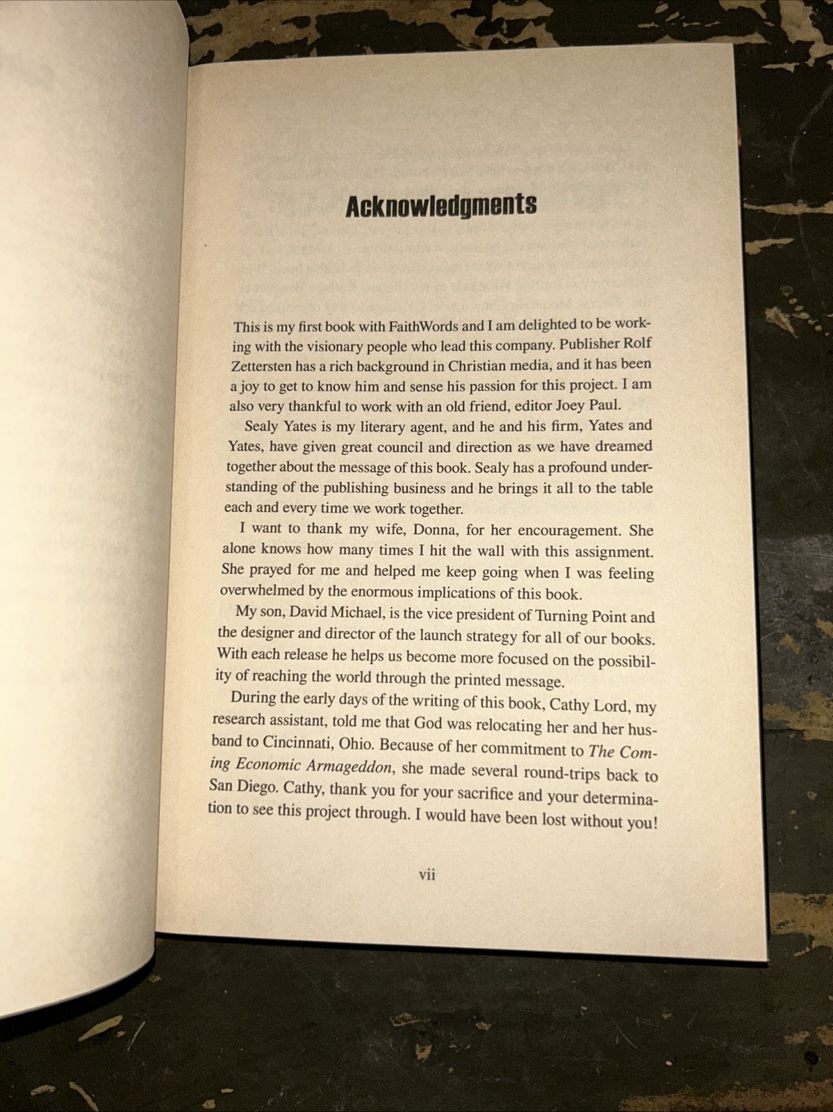 The Coming Economic Armageddon American Dream book Dr. David Jeremiah HC DJ K49