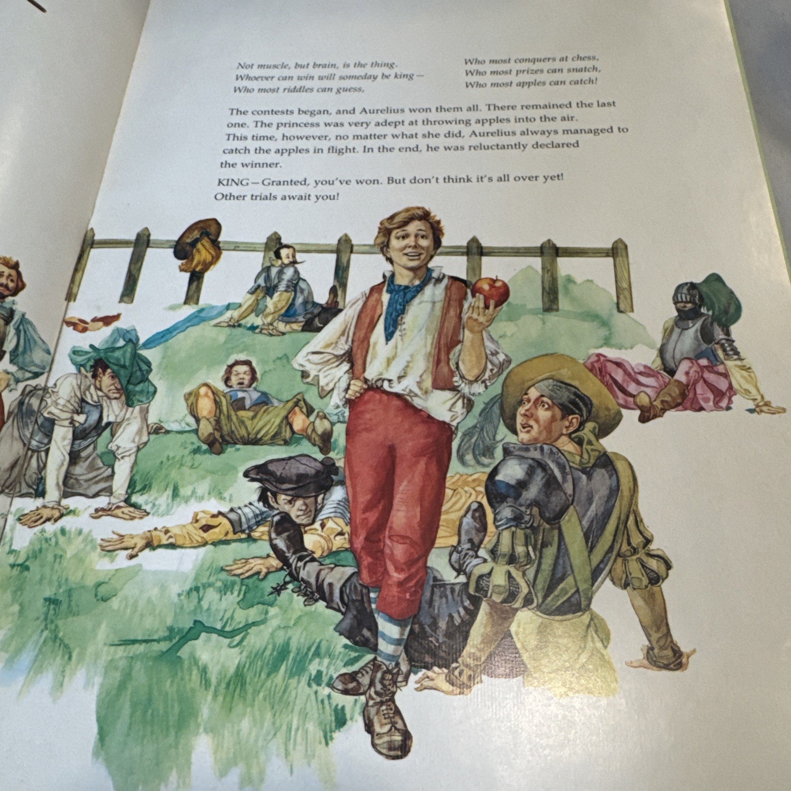 Vintage 1969 Storytime Treasury THE GOLDEN FISH/GOATHERD AND THE KINGS DAUGHTER