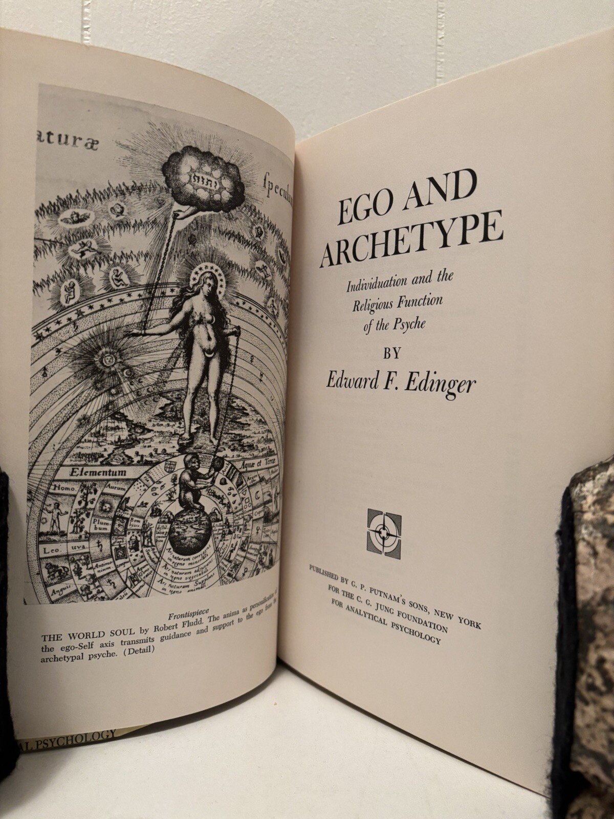 Ego And Archetype Edward Edinger Carl C. G. Jung First Edition HC DJ NF