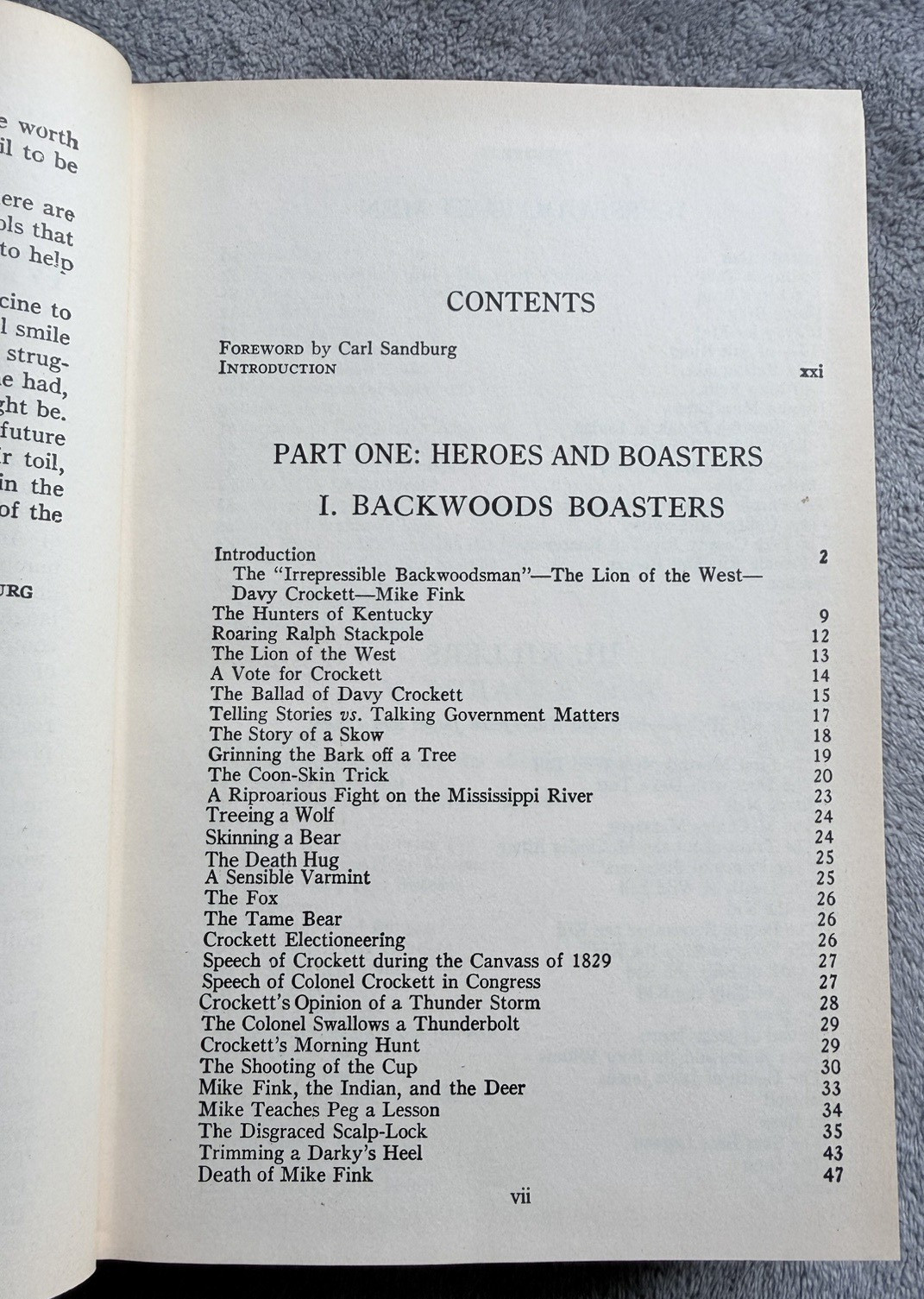 A Treasury of American Folklore B A Botkin 1989 Deluxe Vintage Reprint Hardcover