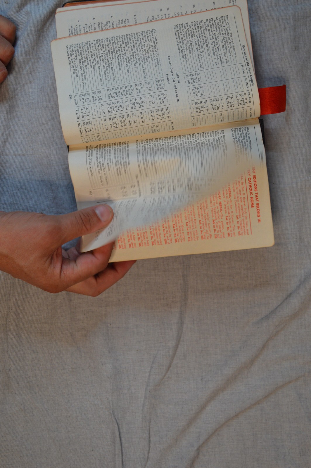 Saint Joseph New Catholic Edition Holy Bible Confraternity 1962 Vintage