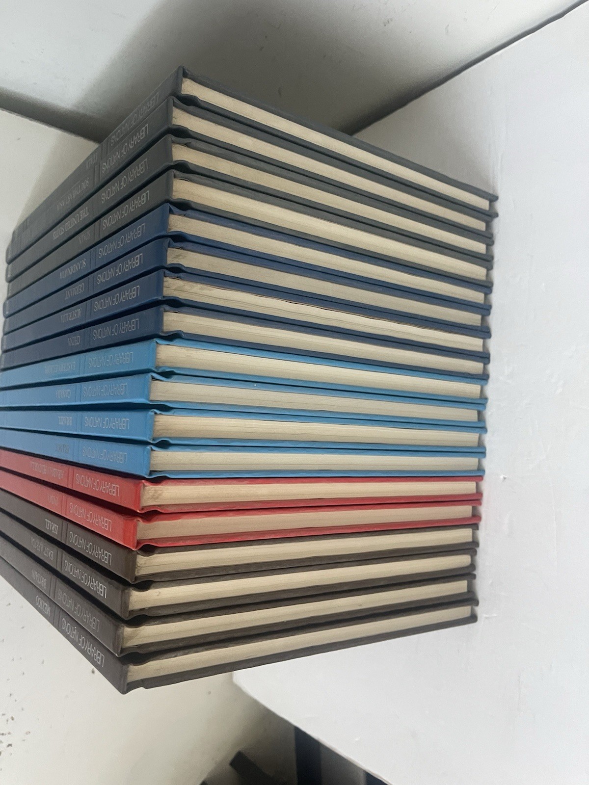 Time Life LIBRARY OF NATIONS 18 Volumes Books Lot History Hardcover 1986 VTG