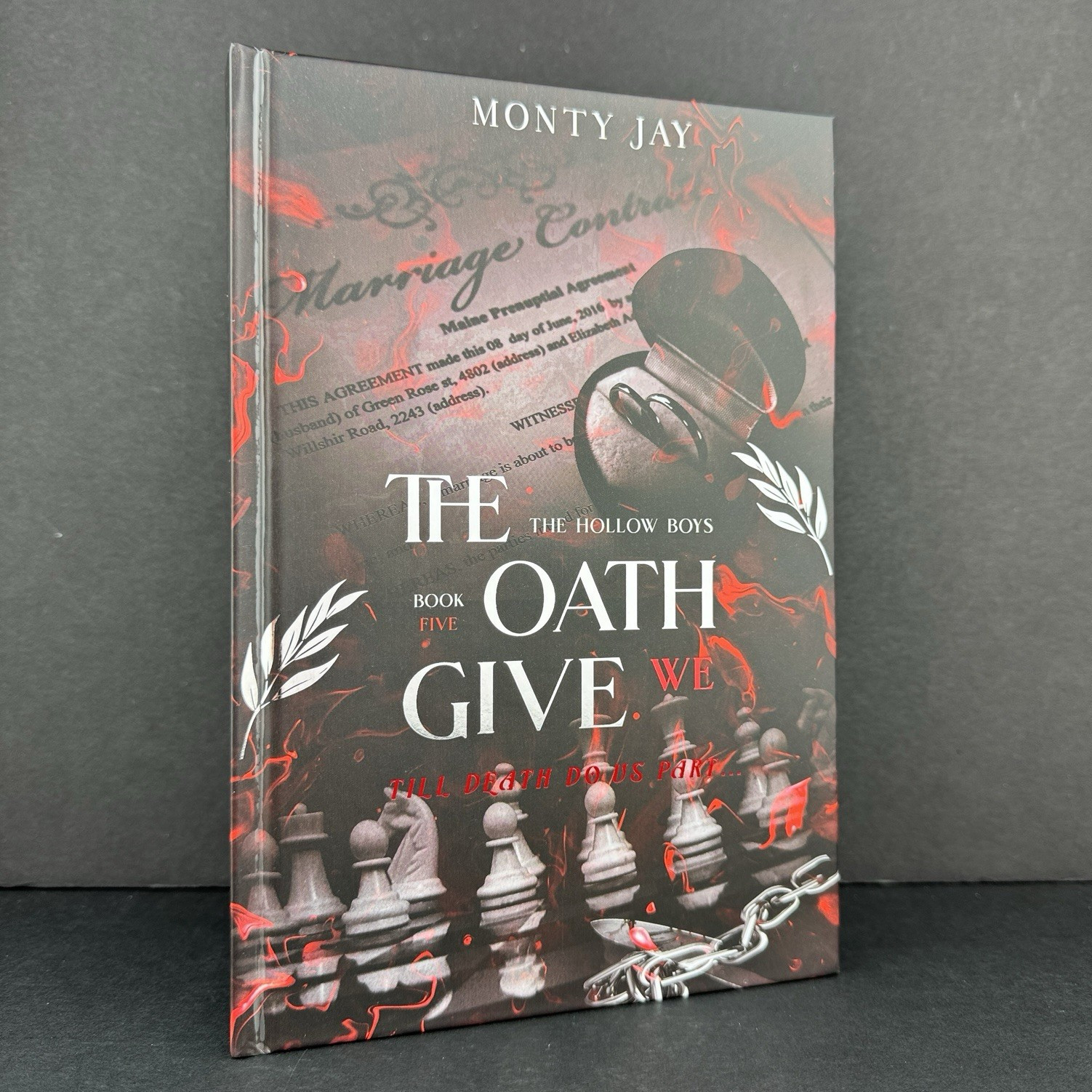 Twisted Fiction Monty Jay Hollow Boys Special Edition 4 Hardcover Book Set New