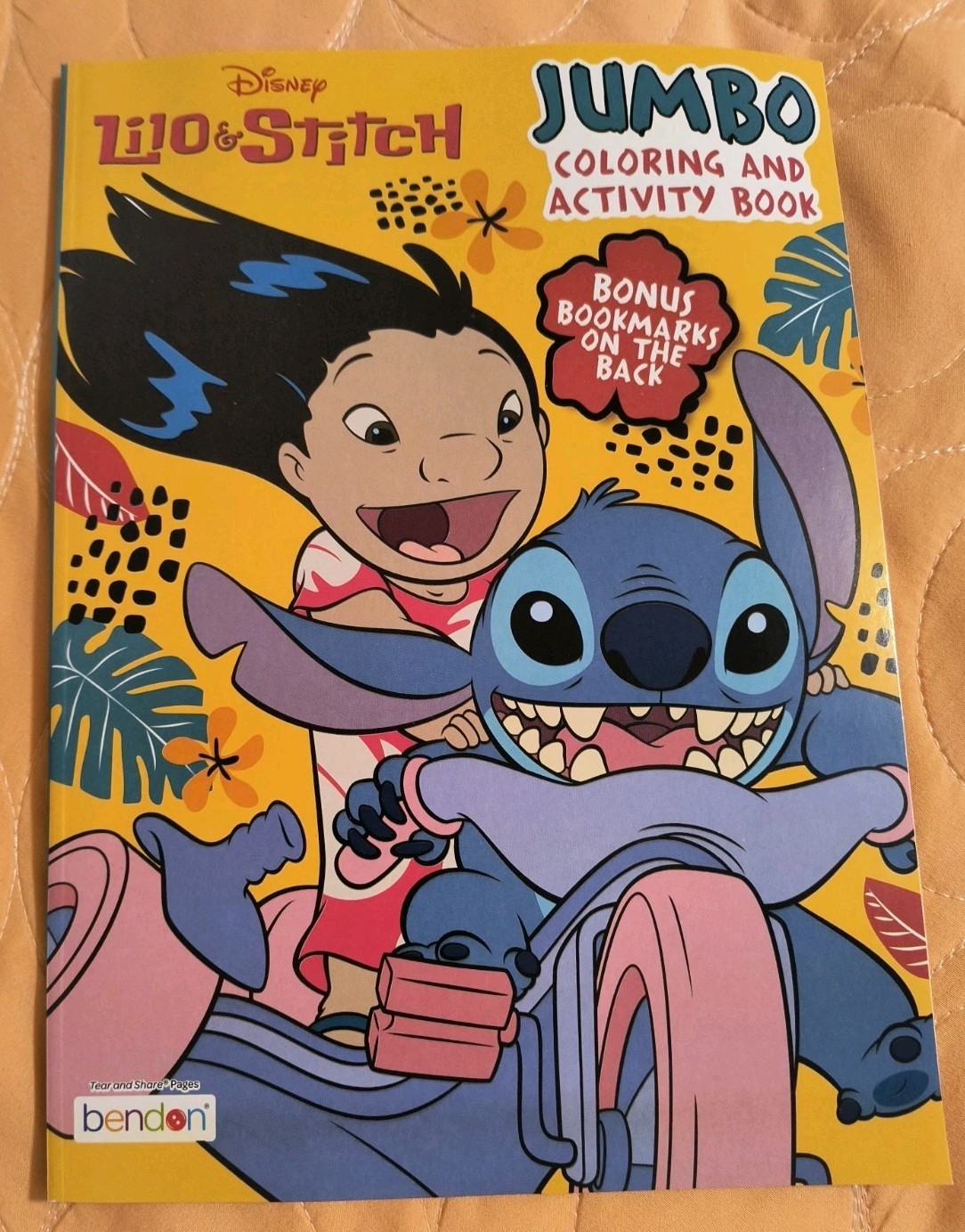 Disney Lilo & Stitch Jumbo Coloring & Activity Book Tear/Share Pages 🆕🆓 ship!