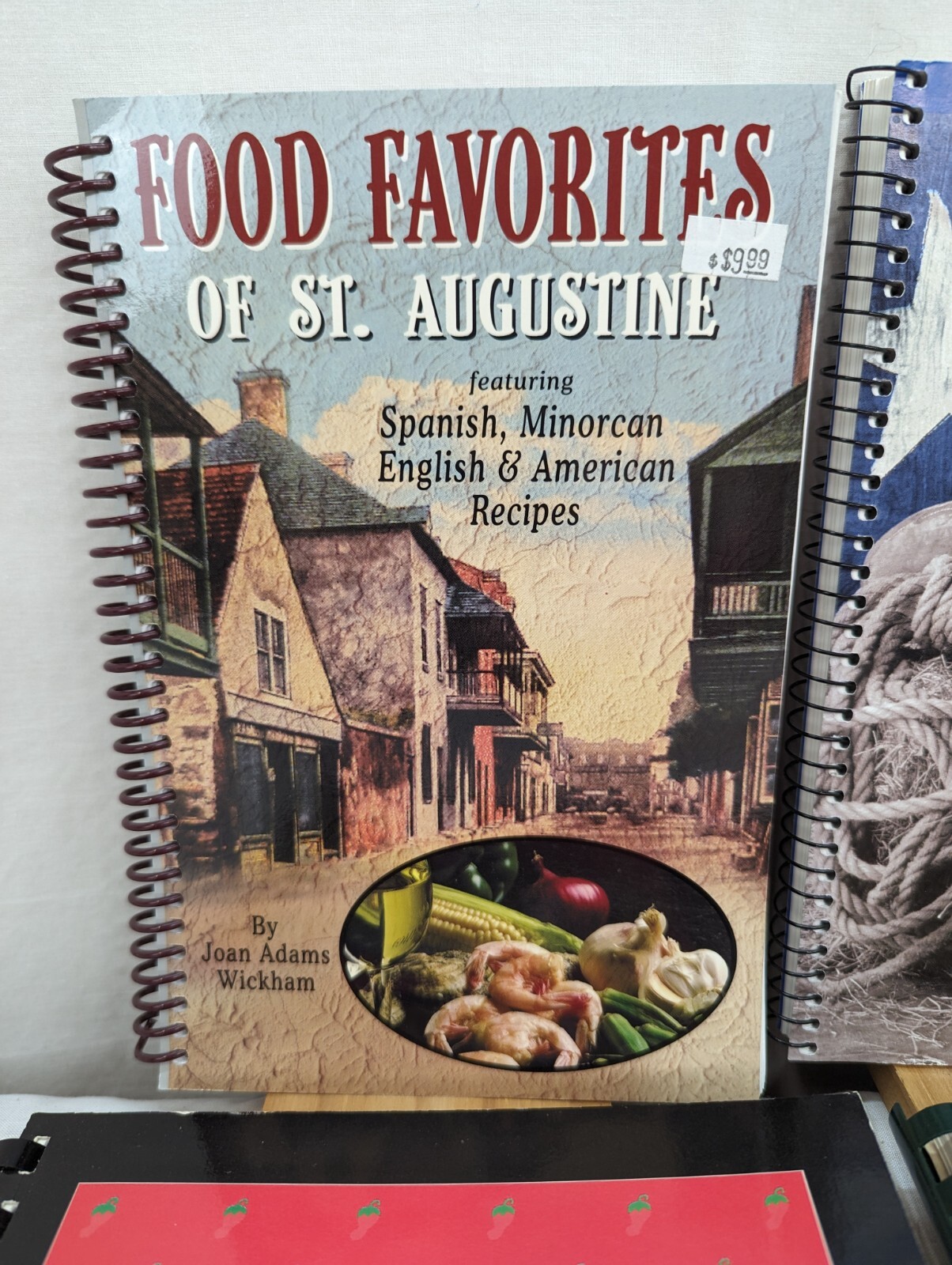 Cookbooks Spiral Bound Lot of 4 Multiple Titles Read Description for Details