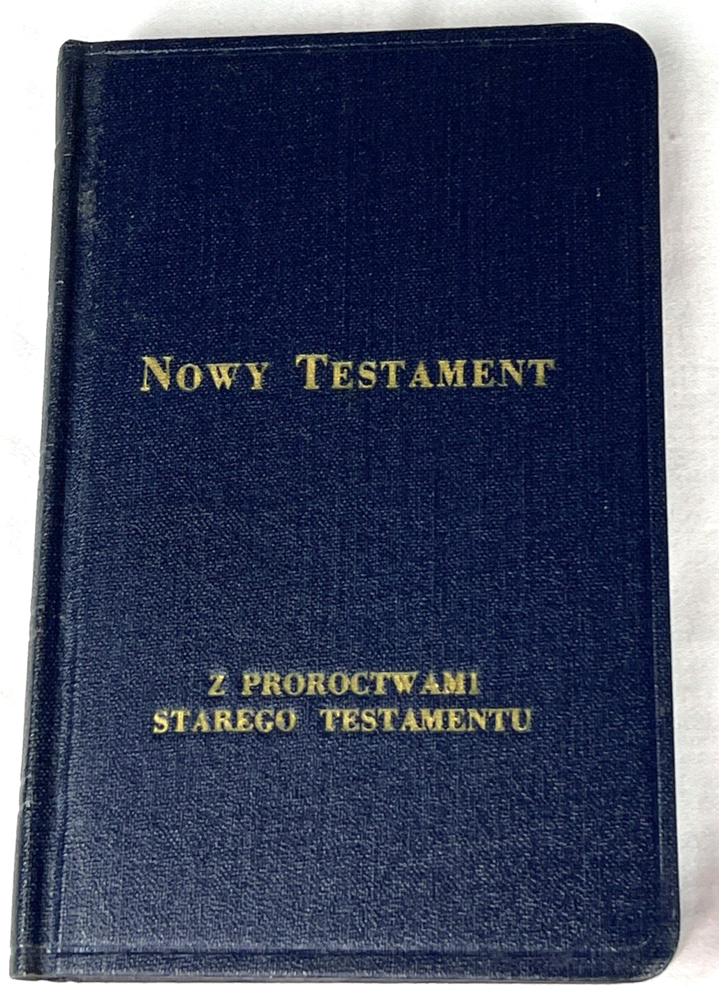 New Testament: Nowy Testament Polish Script Font Bible 6.25″x4″ NOS