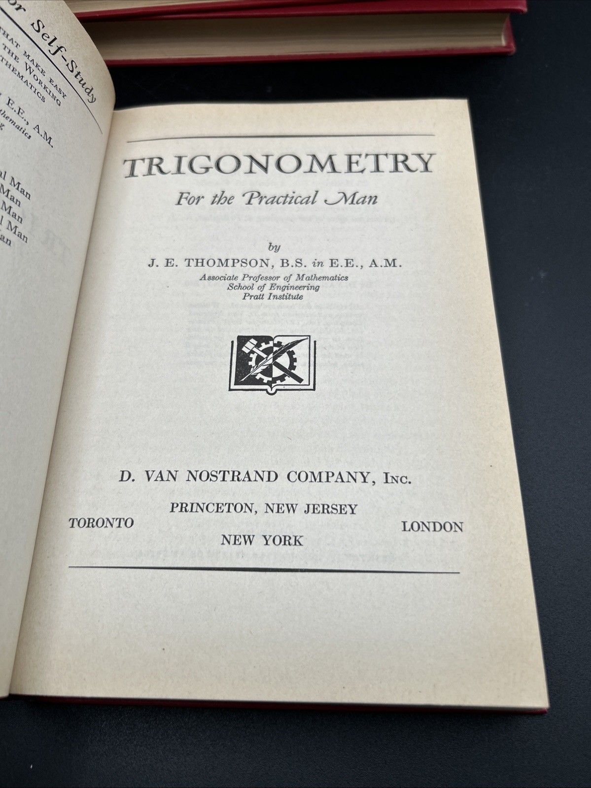 Mathematics for Self Study Complete 5 Vol Set 1946 Thompson Practical Man 2nd Ed