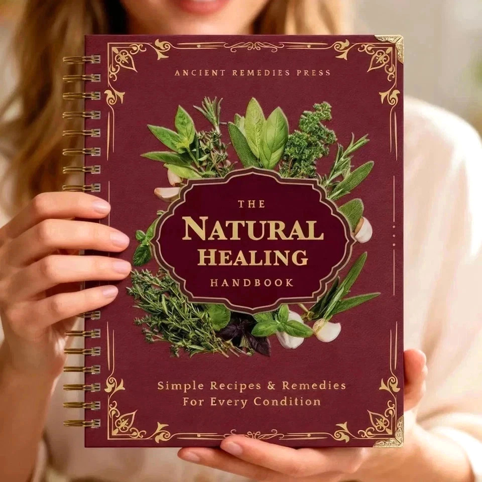 The Natural Healing Handbook Spiral Bound Guide For Herbal Remedies And NaturalT