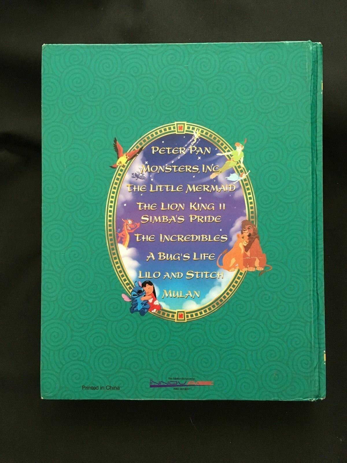 Disney Tales of Wonder HC 2006 8 Stories Pixar Innovage Reading Copy