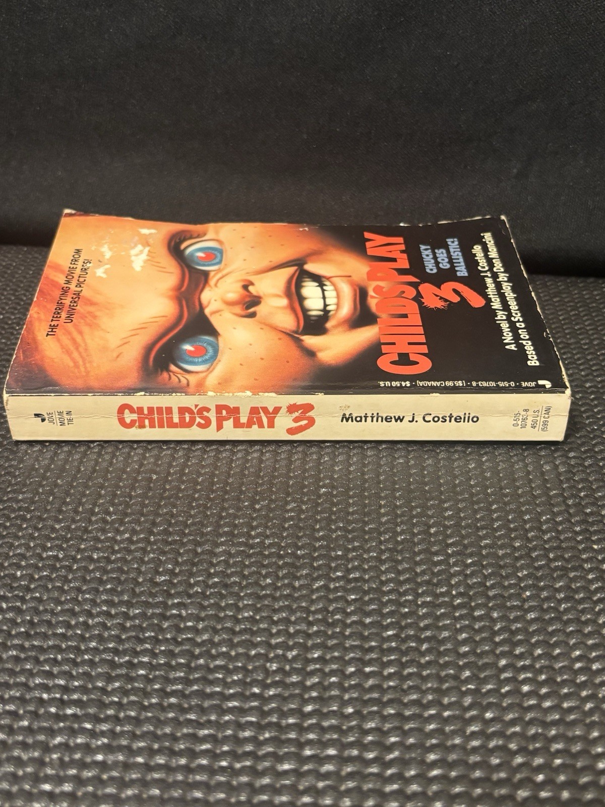 Child’s Play 3 – Matthew J. Costello – Movie Tie-in 1991 paperback 1st Printing