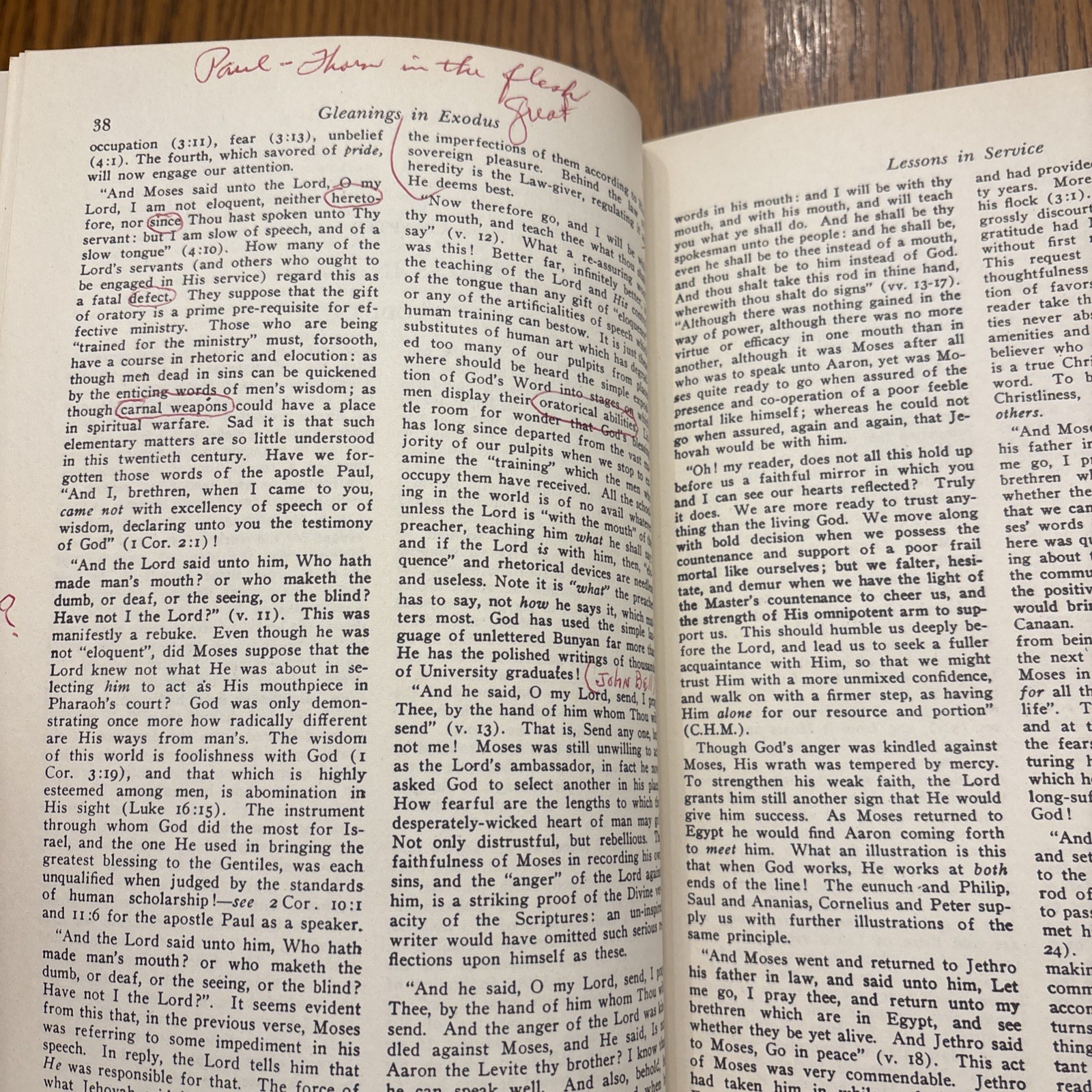 Gleanings In Exodus By Arthur W. Pink HB