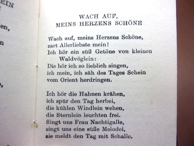 Vintage 1950’s Deutsche Volkslieder German Folksongs 123 pages 2 1/2″ x 3 3/4″