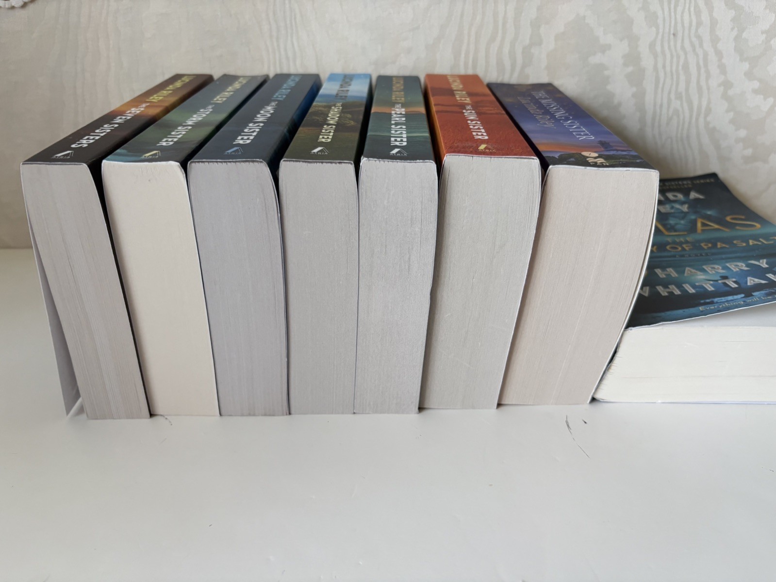 Eight (8) LUCINDA RILEY trade paperbacks in The Seven Sisters Series