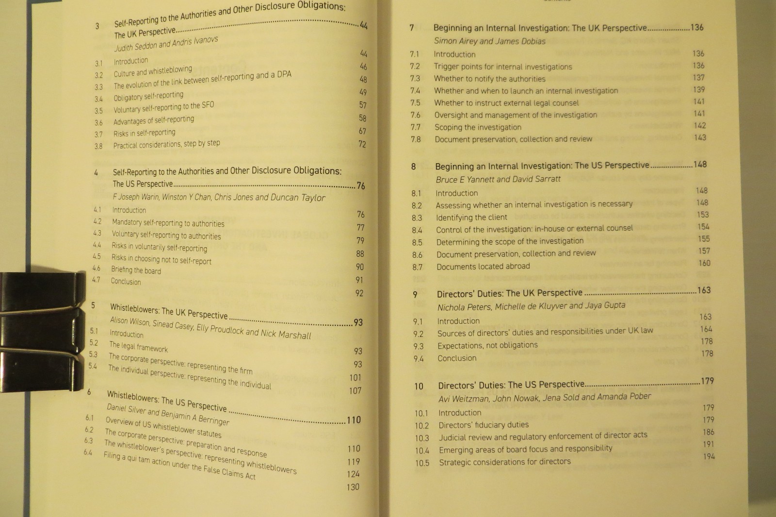 THE PRACTITIONER’S GUIDE TO GLOBAL INVESTIGATIONS. Hb. TWO VOLUMES, 1700 PAGES