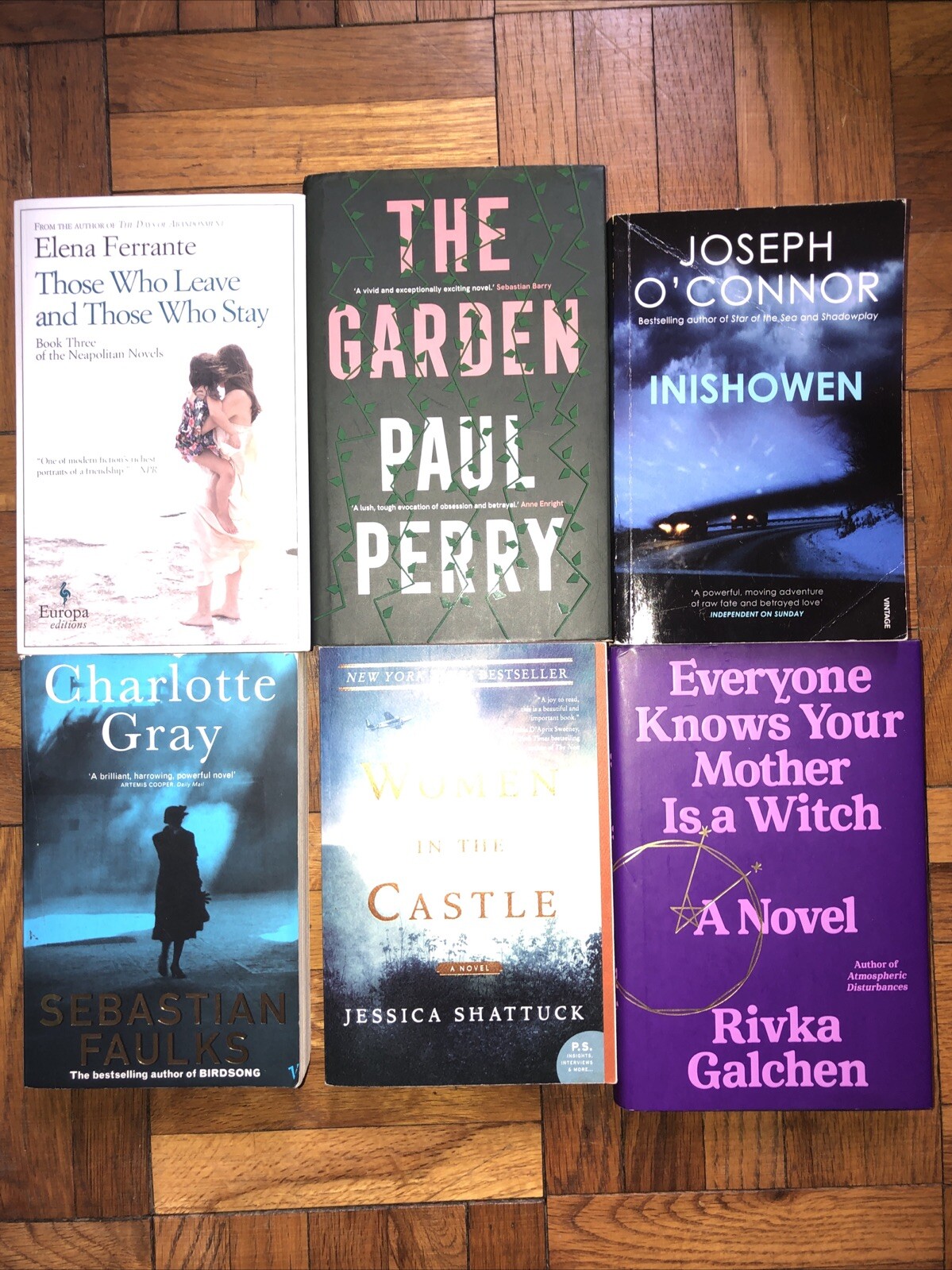 LOT Life, Love, Mystery, Betrayal, Ferrante, Perry, Inishowen, Gray, Galchen 6