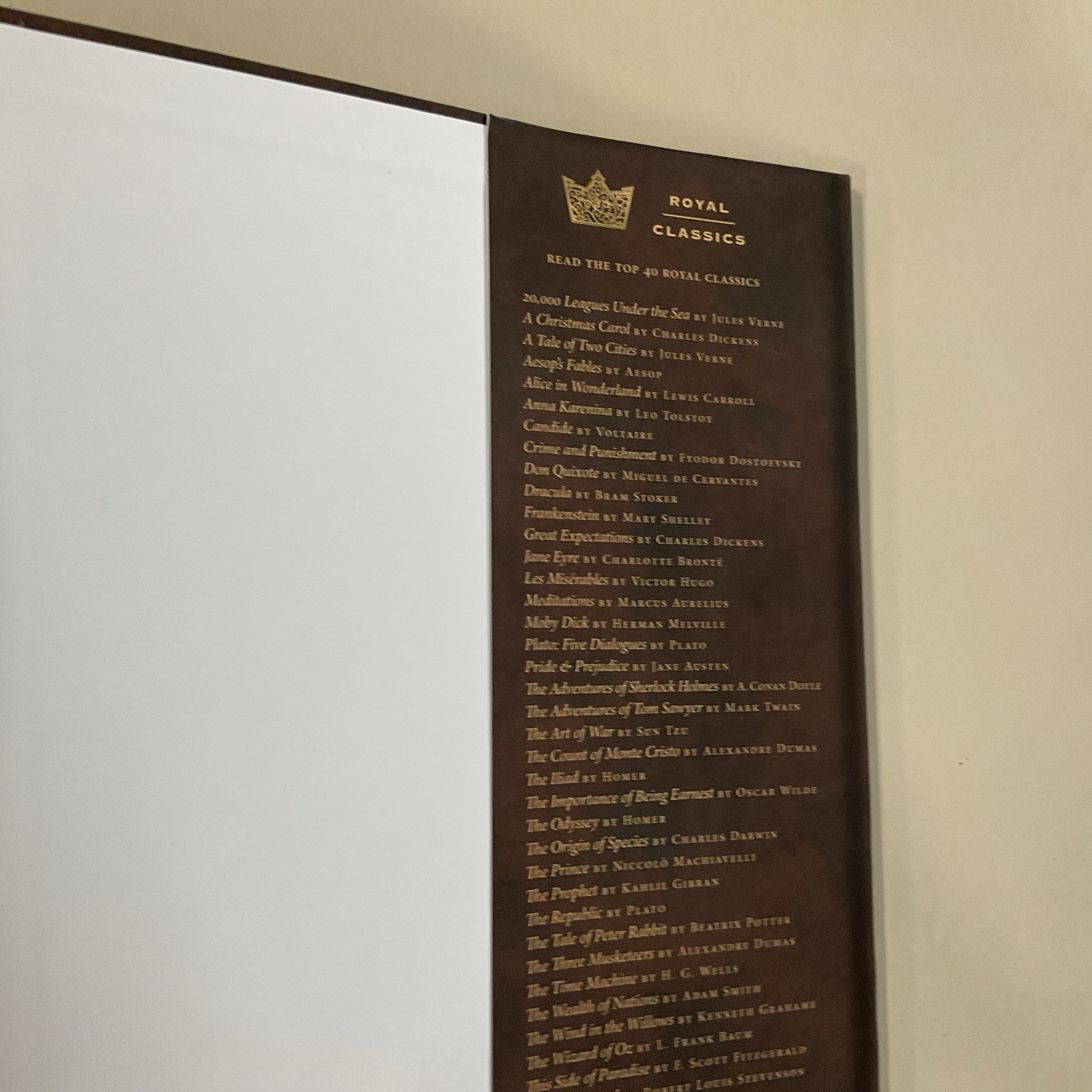 War and Peace Royal Collectors Edition by Leo Tolstoy HC DJ 2020 1st Edition