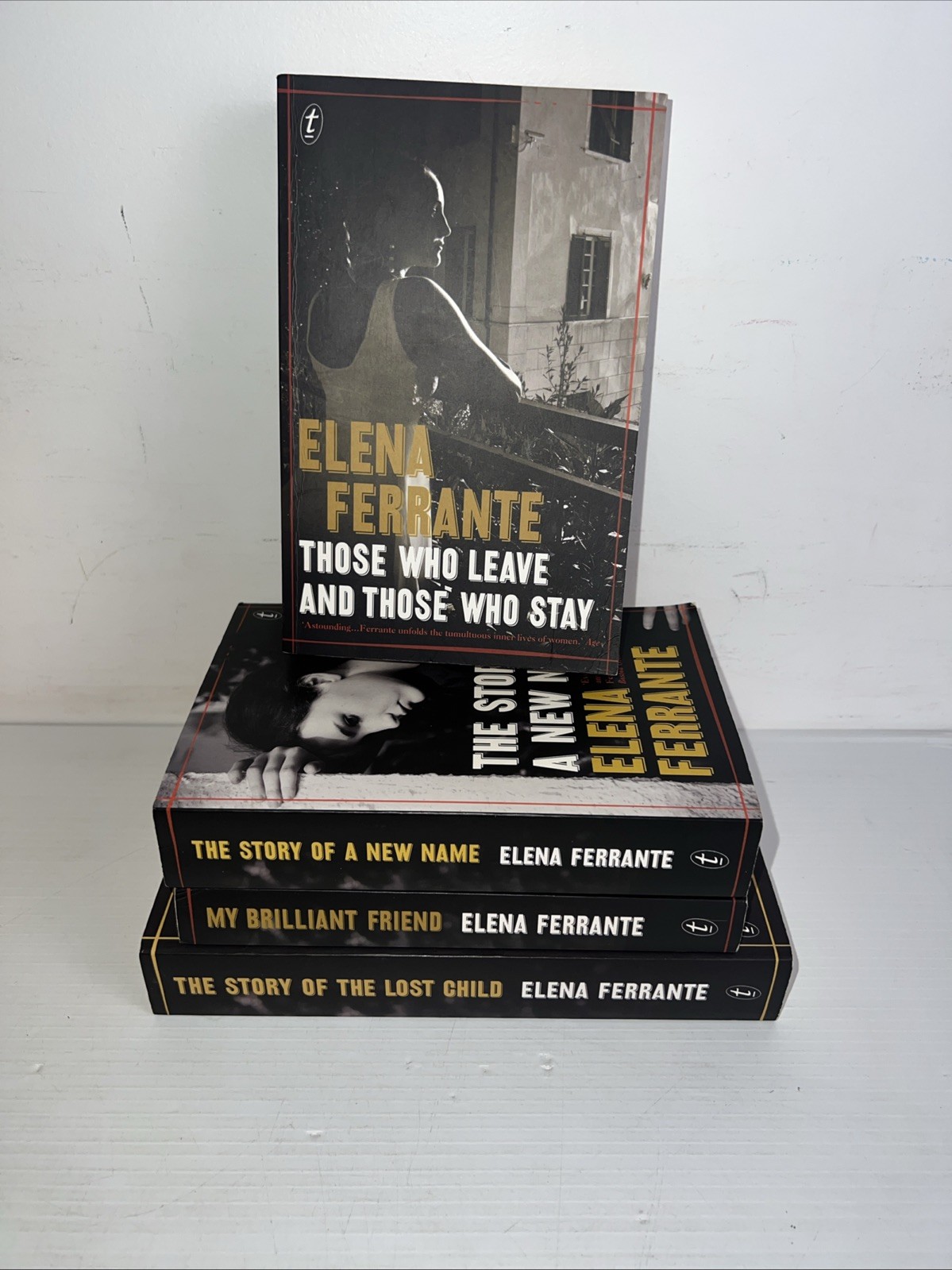 Elena Ferrante My Brilliant Friend Complete 4x Book Series Neapolitan Novels