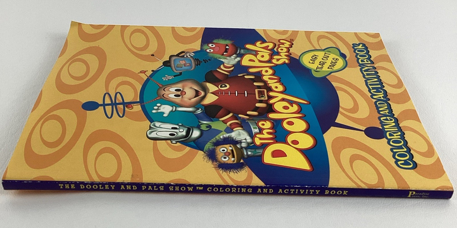 The Dooley And Pals TV Show Coloring Activity Book Games Puzzle New Vintage 2006