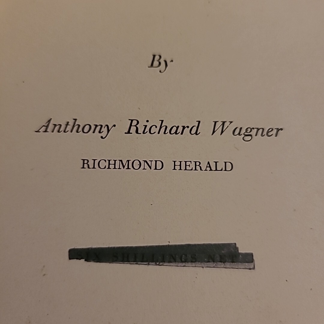The Records and Collections of the College of Arms Paperback Book 1952 84 Pages