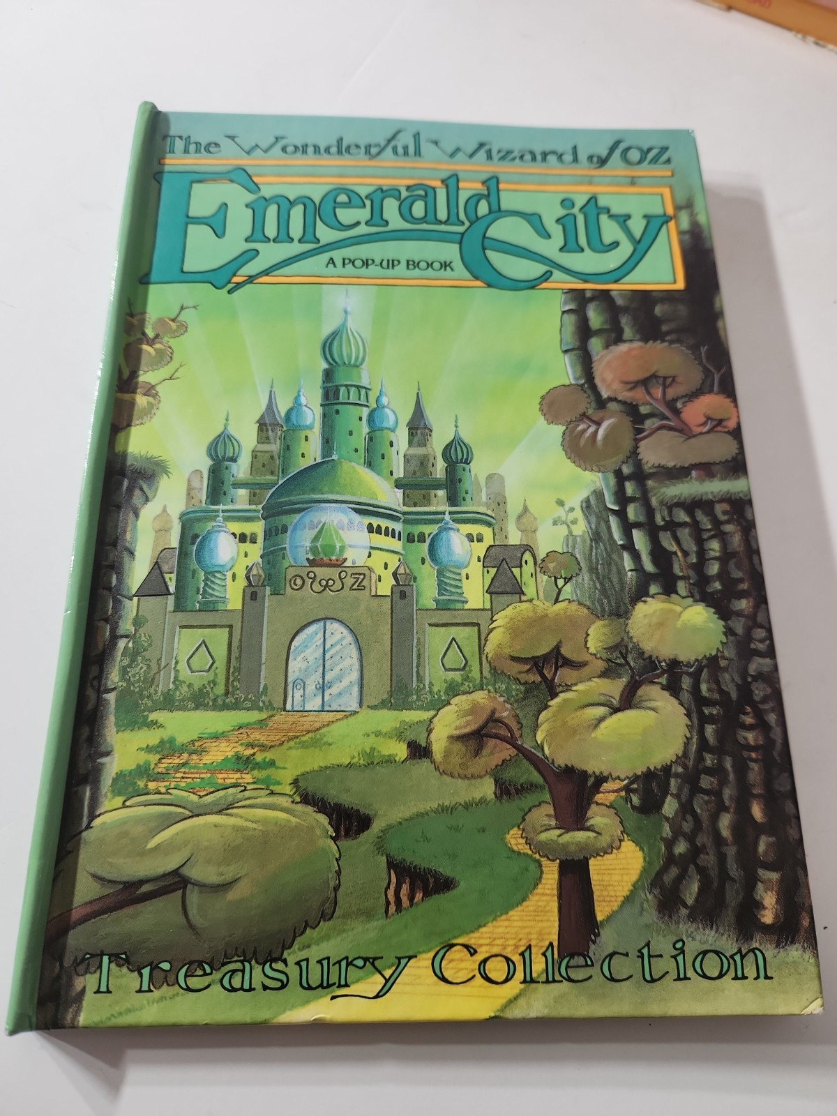 The Wonderful Wizard Of Oz Set 4 Pop Up Books Treasury Collection 1991 Box Set