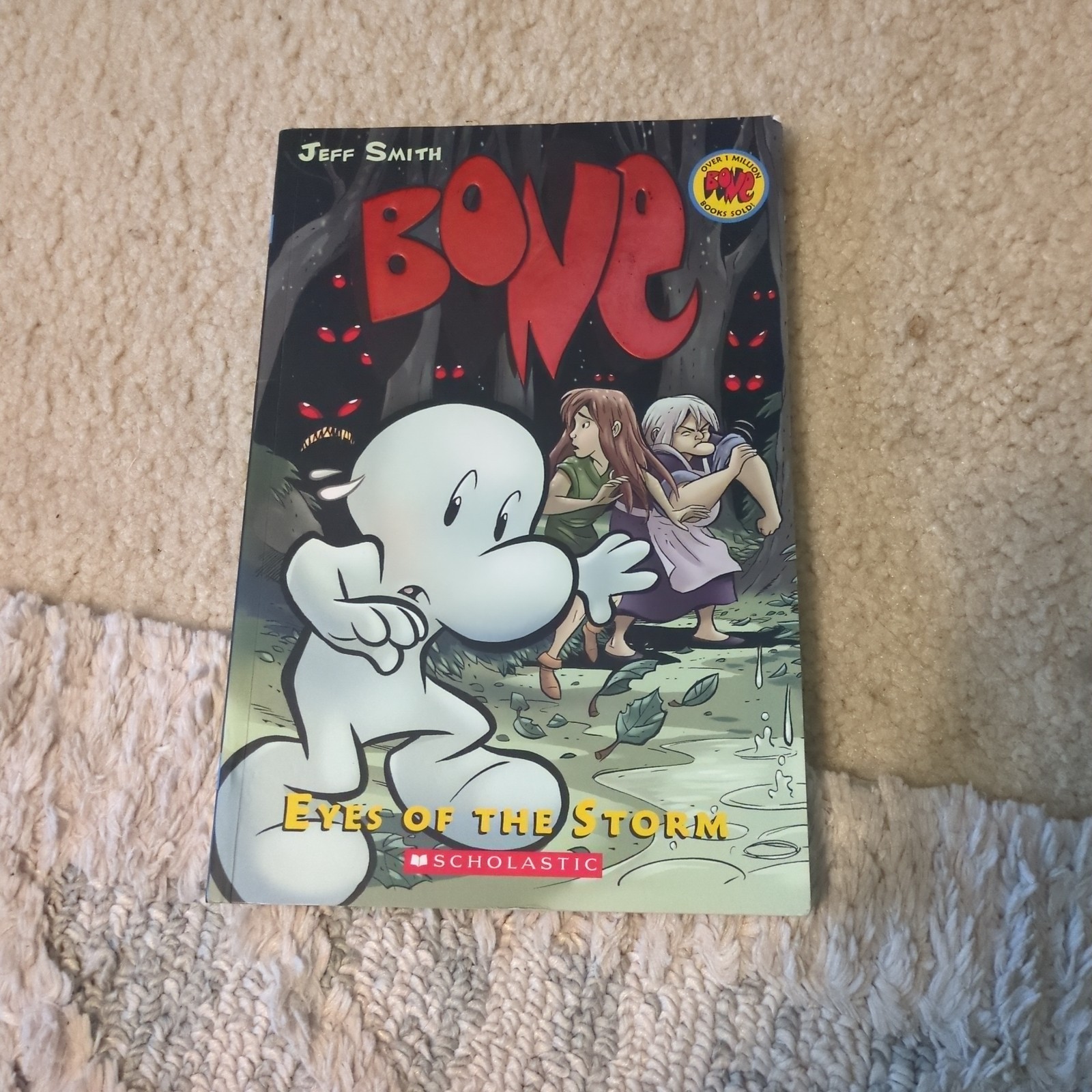Lot 8 Bone Graphic Novels: Books 3-9 + Rose VG Cnd Jeff Smith