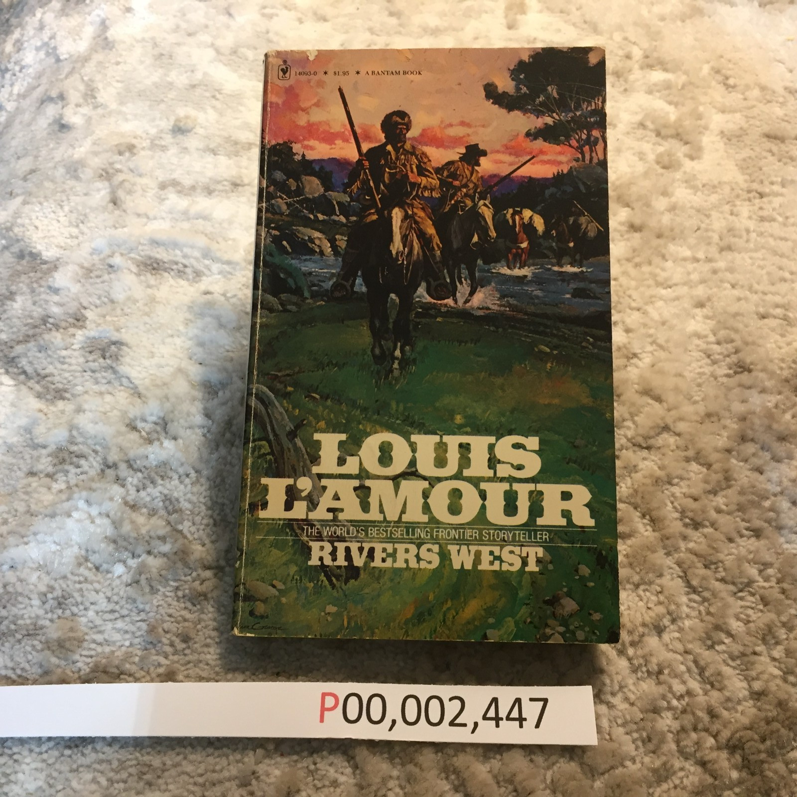 Rivers West Louis L’Amour 1980 Bantam Boat Building Engineering Ingenuity Book