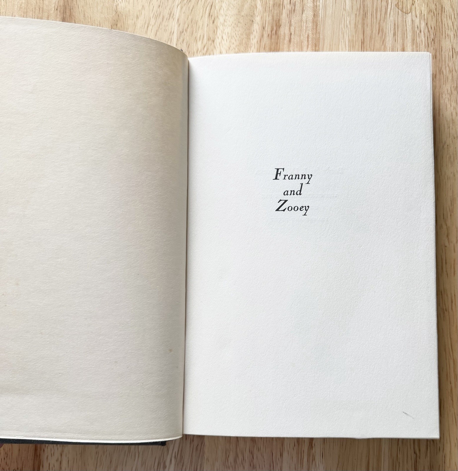 Franny and Zooey J D Salinger 1961 1st Edition 1st Print HCDJ Read Description