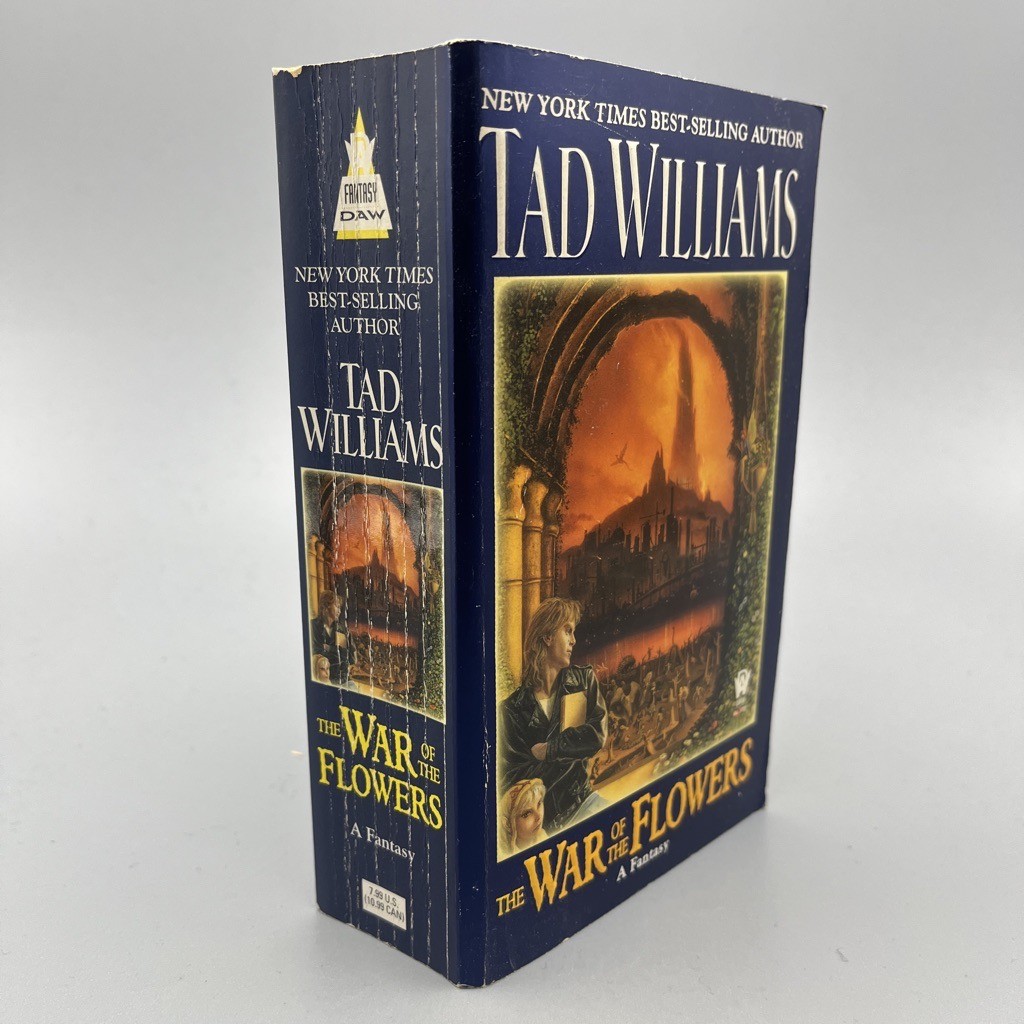 Tad Williams The War of the Flowers Vtg Fantasy Paperback 2004 DAW 1st Printing