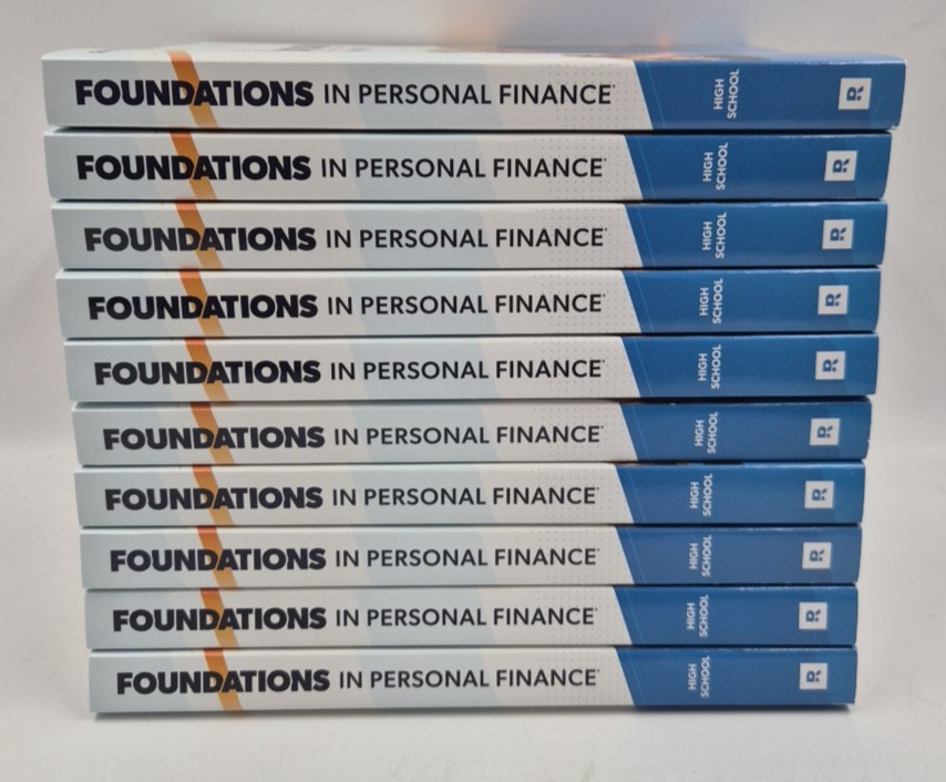 Lot of 10 Foundations in Personal Finance High School 4th Edition 2023 Book New