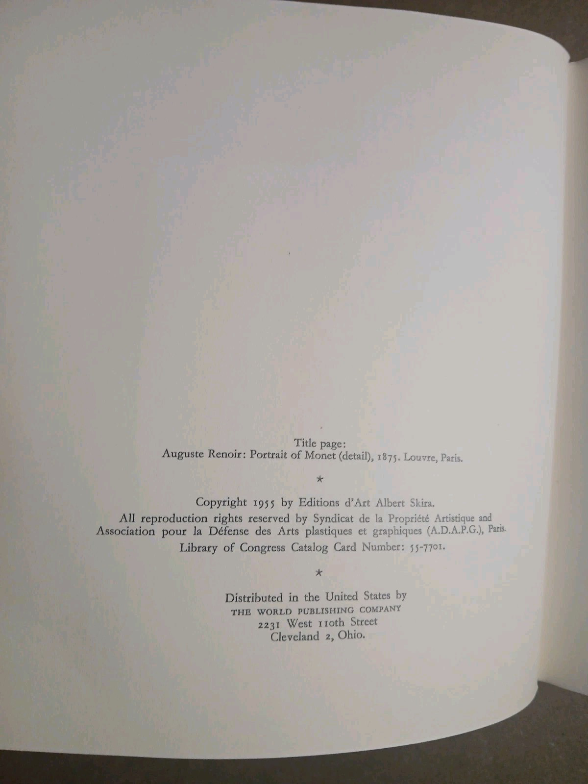 Impressionism After 1873 Second Volume By Jean Leymarie – 63 Color Plates