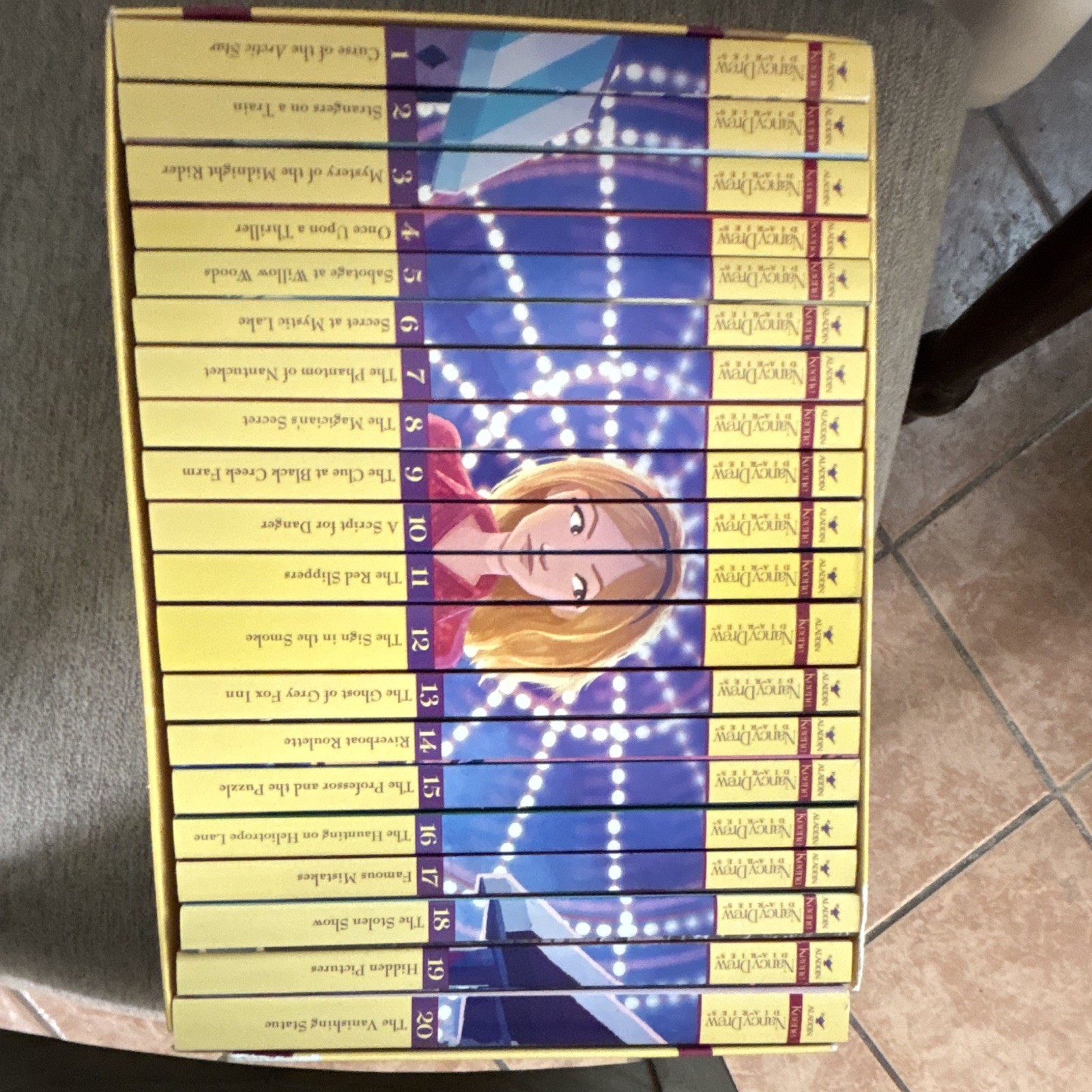 Nancy Drew Diaries 20-Book Mystery Box Set by Carolyn Keene, Simon & Schuster