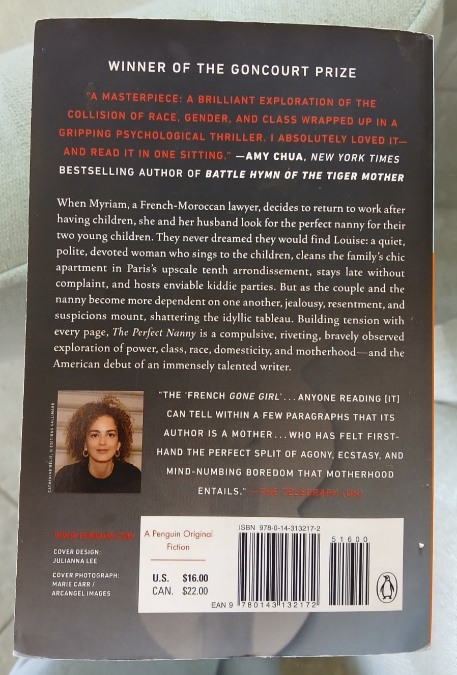 The Perfect Nanny By Leila Slimani Paperback 228 Pages