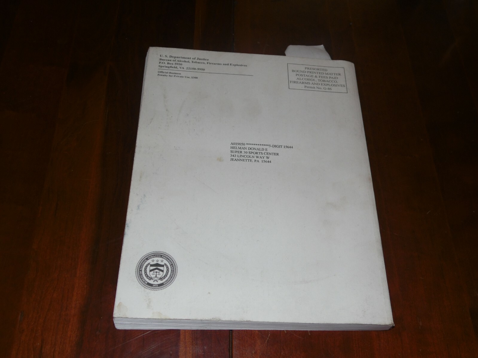 2005 ATF Federal Firearms Regulations Reference Guide – 241 Pages