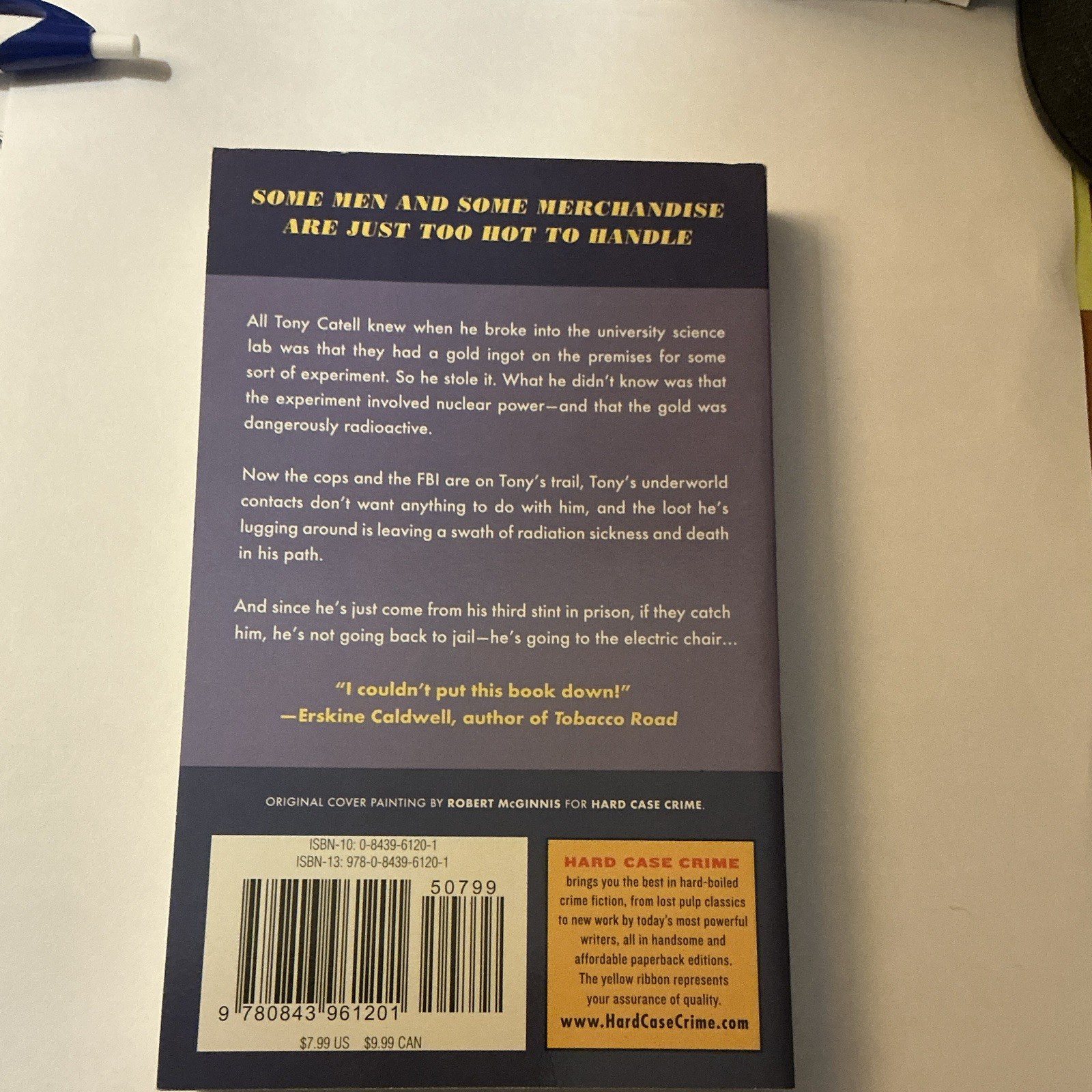 Hard Case Crime Stop This Man! by Peter Rabe Trade Paperback 2009 Mystery