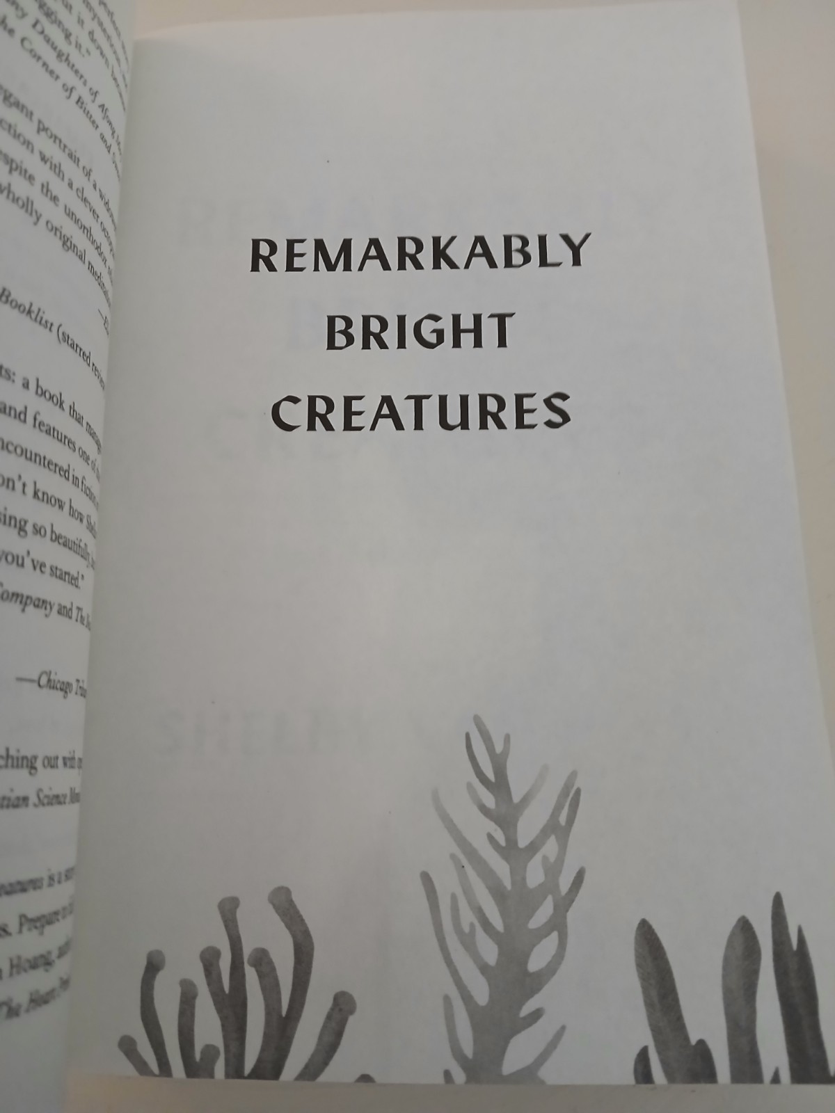 Remarkably Bright Creatures : A Novel by Shelby Van Pelt (2025, Trade Paperback)