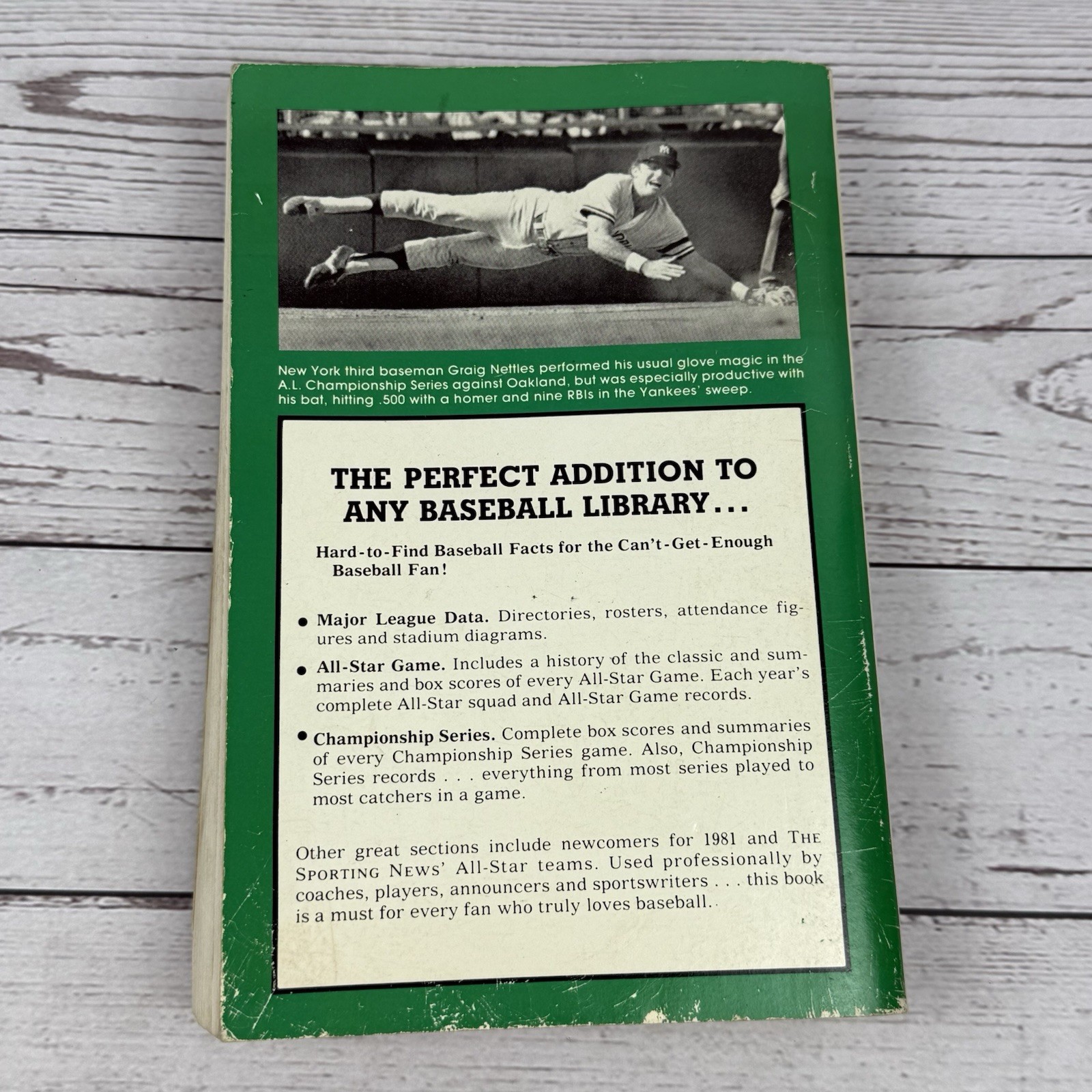 The Sporting News Official Baseball Dope Book 1982 Paperback 432 Pages