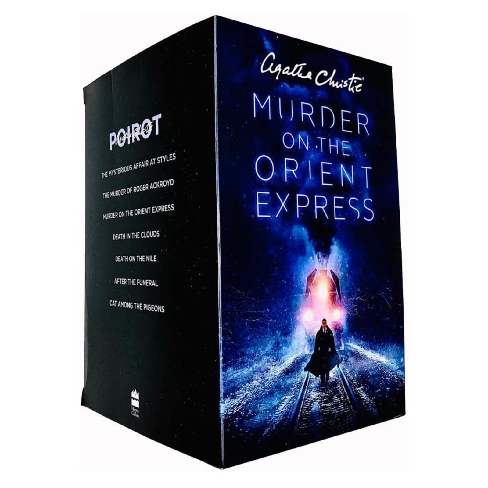 New Sealed Agatha Christie Poirot Series 7 Books Collection Box Set Paperback