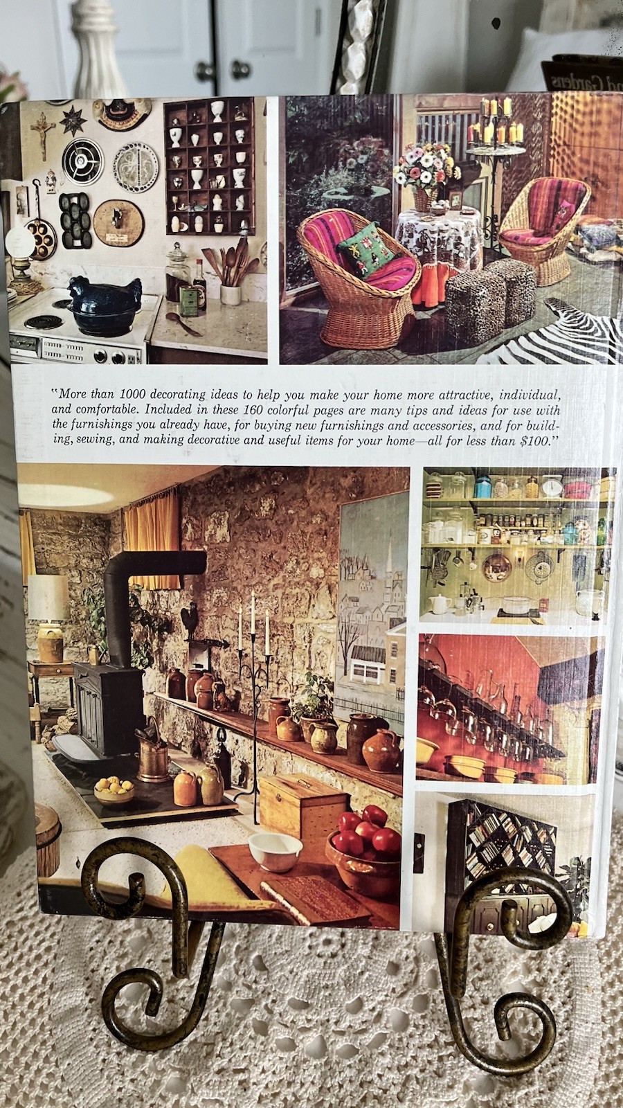 Better Homes and Gardens Decorating Ideas under $100 Vintage 1971 HC 1st Edition