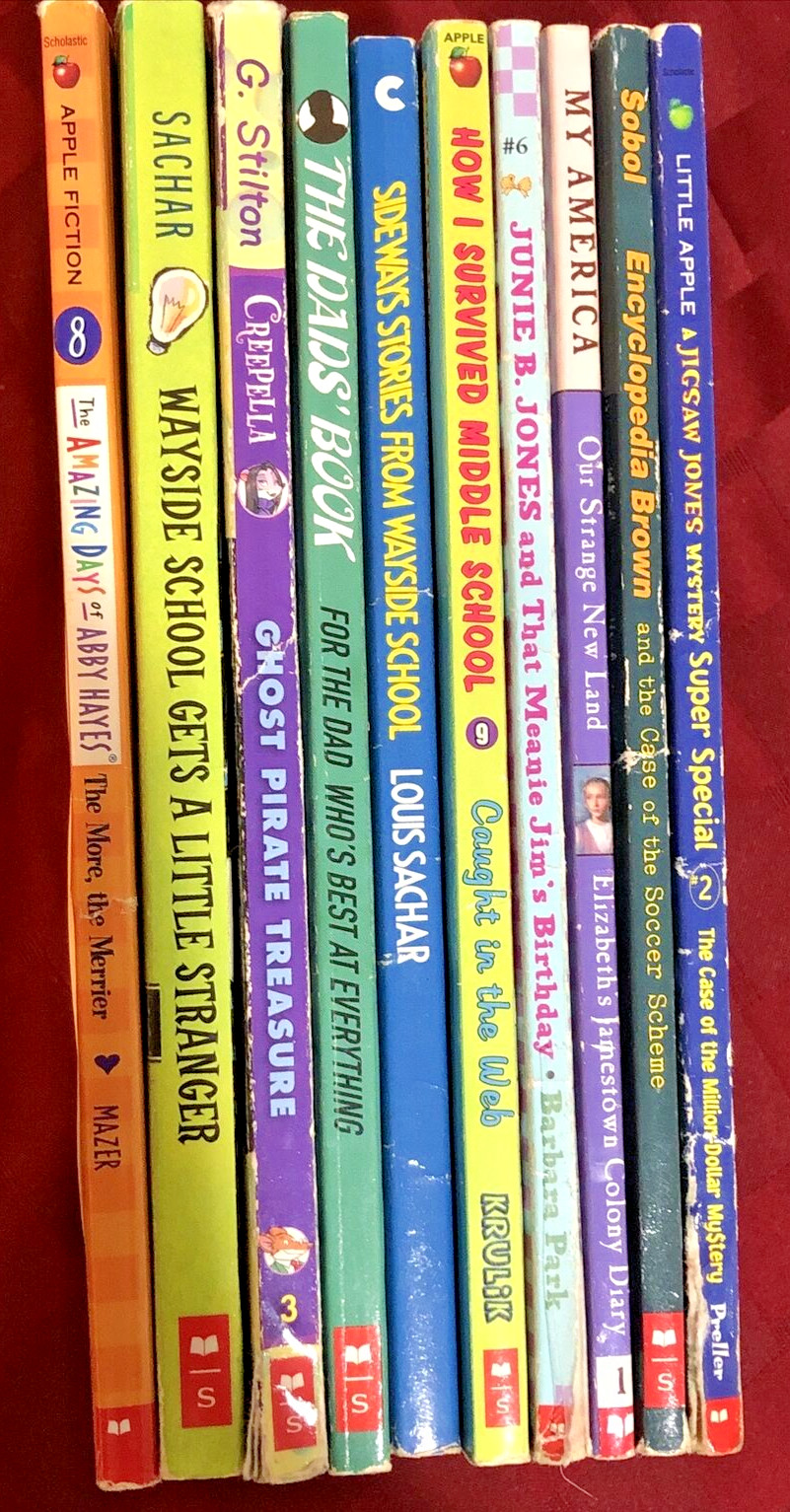Scholastic Lot of 10 Beginner Chapter Books for kids Package Combo Deal