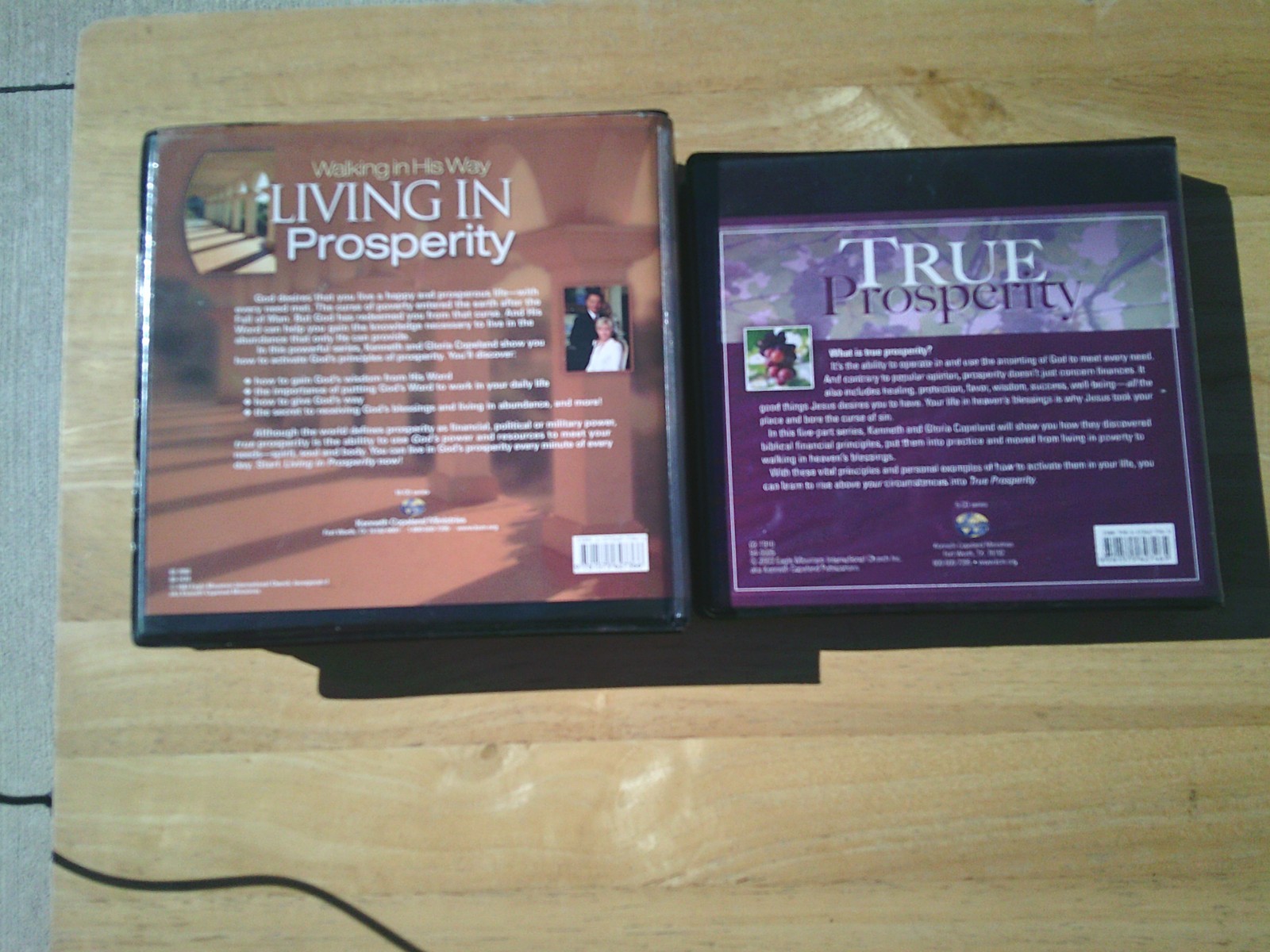 Kenneth Copeland/Walking in His Way, Living in Prosperity &True 2 Audio C Bundle
