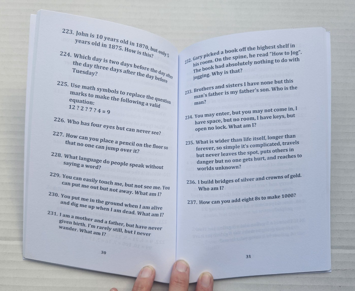 Difficult Riddles For Smart Kids: 300 Difficult Riddles And Brain Teasers 2019