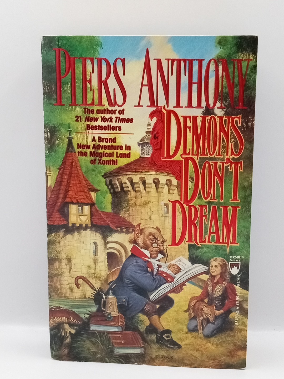 11-Book Fantasy Lot by Terry Brooks, Piers Anthony & Steven Brust Shannara
